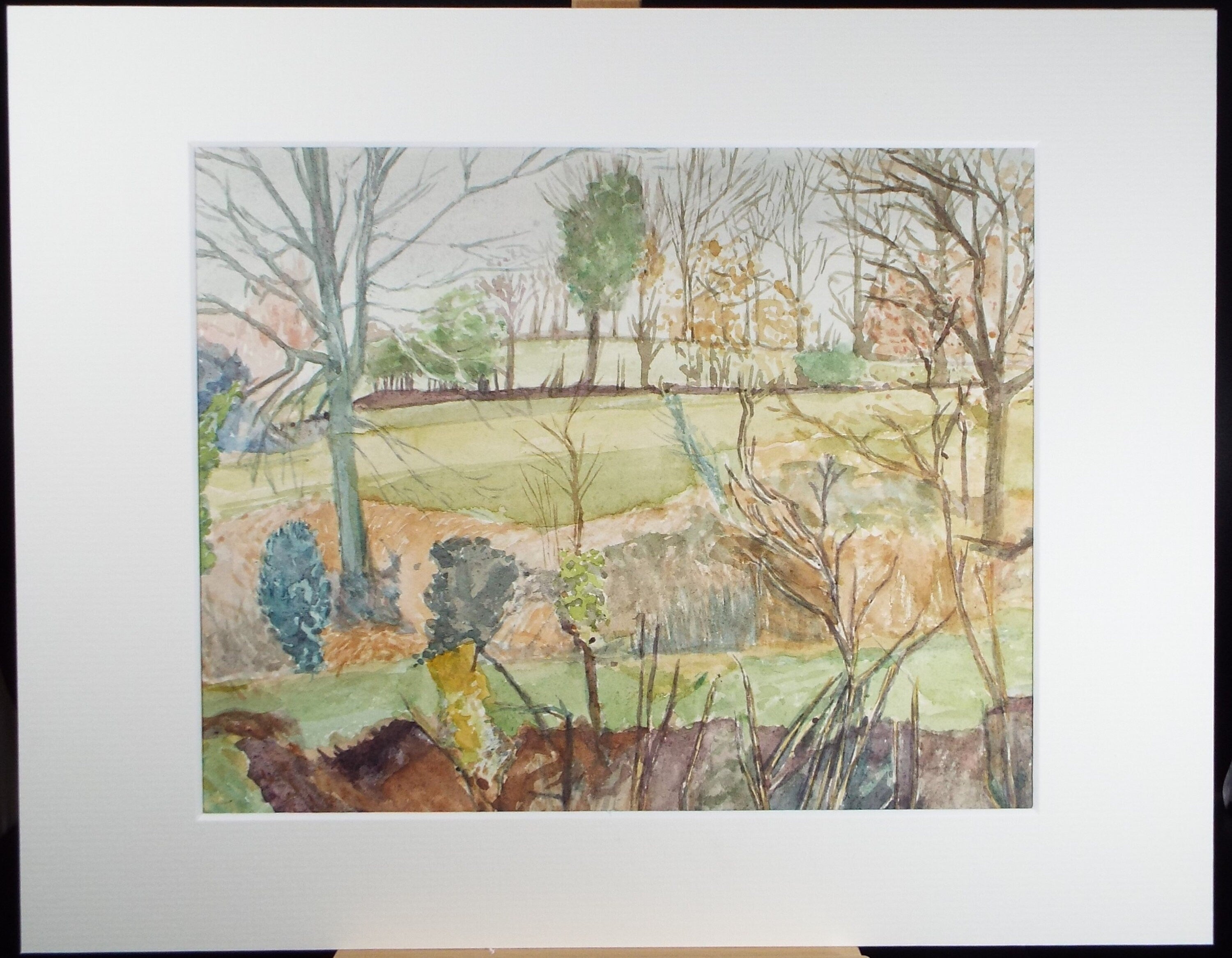 Original Watercolour on Paper, 'The Golf Course', Leslie Duxbury ARCA (1921-2001), Circa 1950's