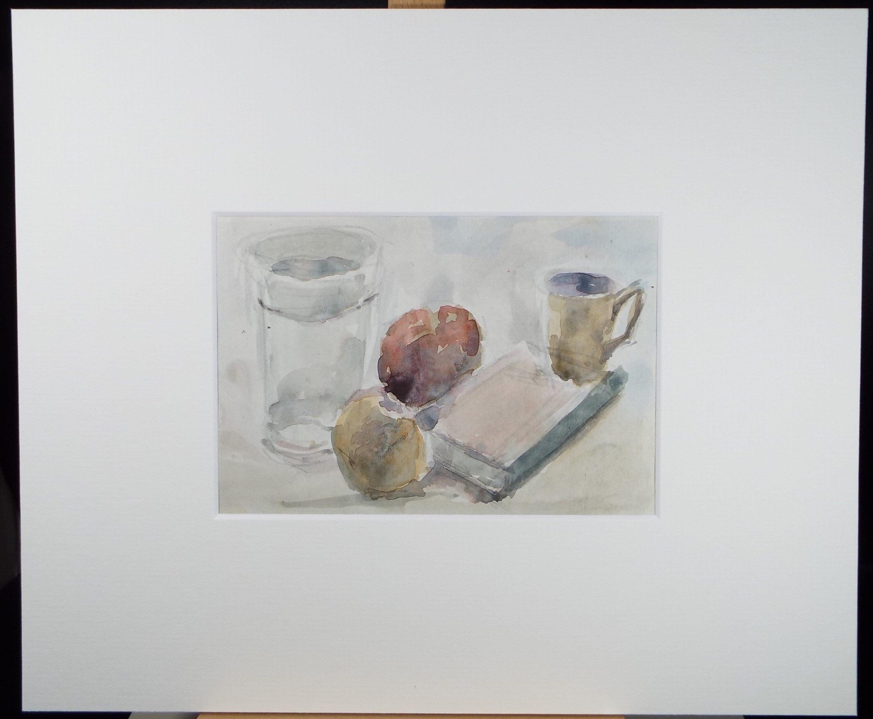 Original Watercolour drawing, 'Still Life Study', Hugh McKenzie (1909-2005), Mid 20th Century