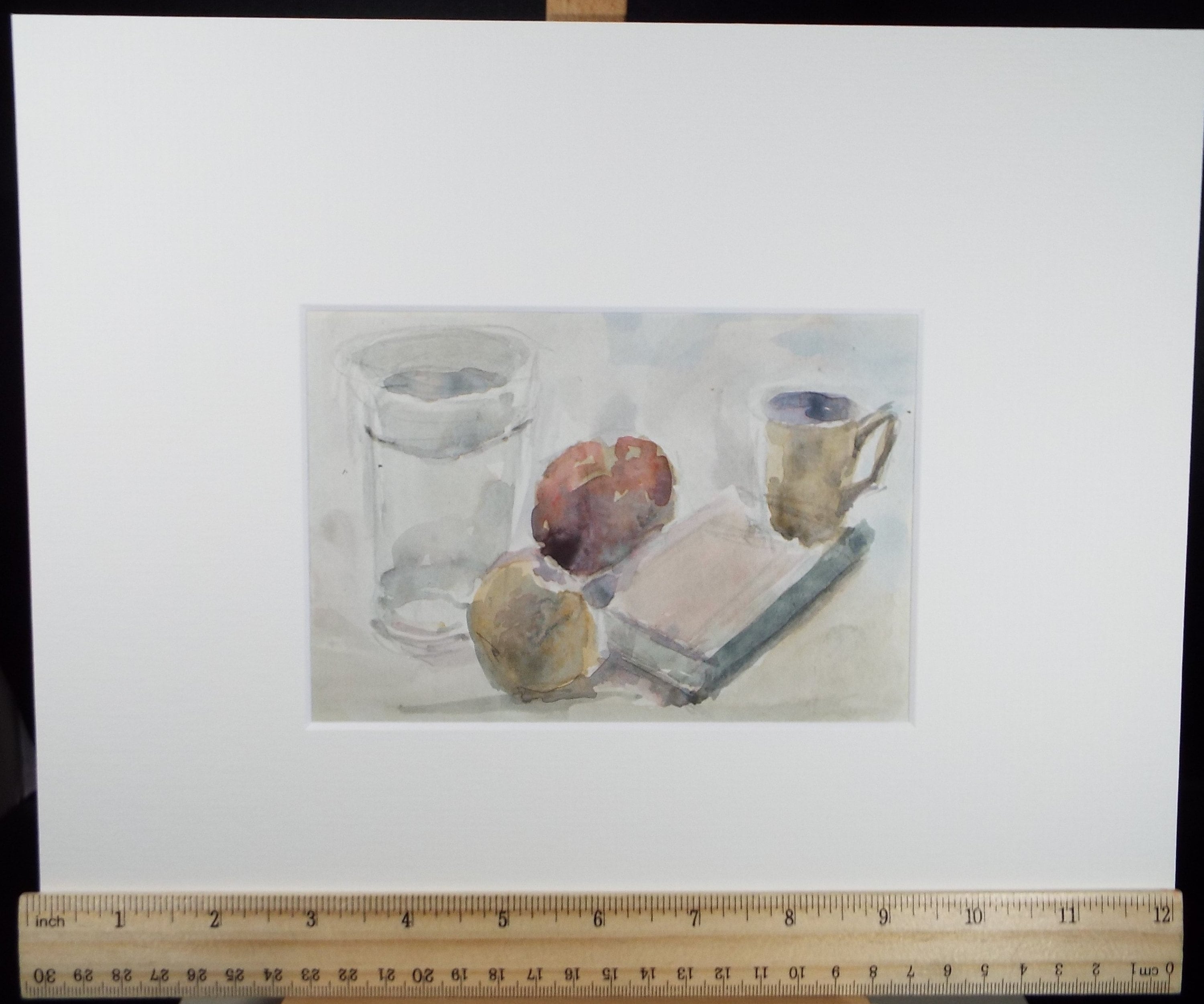 Original Watercolour drawing, 'Still Life Study', Hugh McKenzie (1909-2005), Mid 20th Century