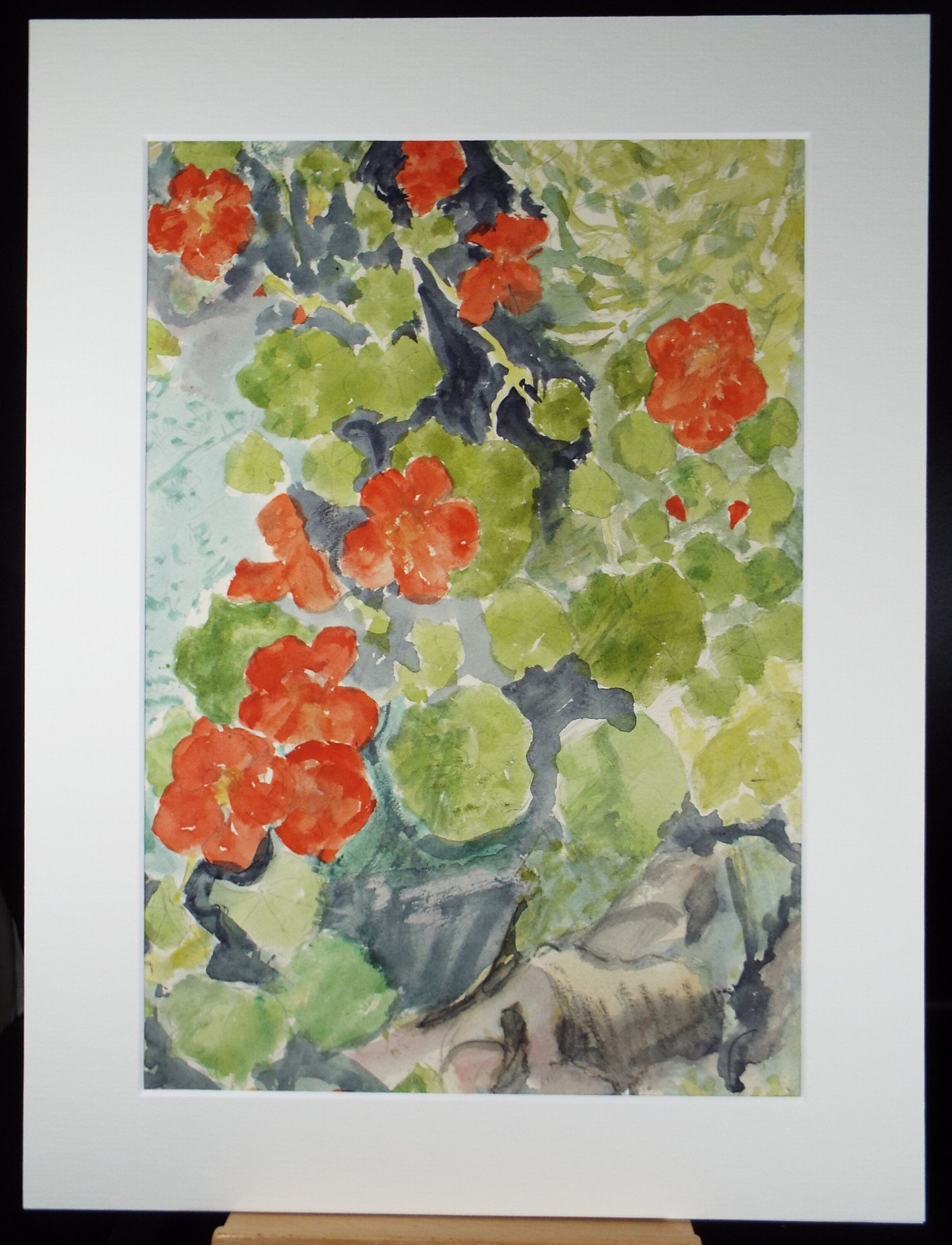 Original Watercolour on Paper, 'Flower Study', Leslie Duxbury ARCA (1921-2001), Circa 1950's