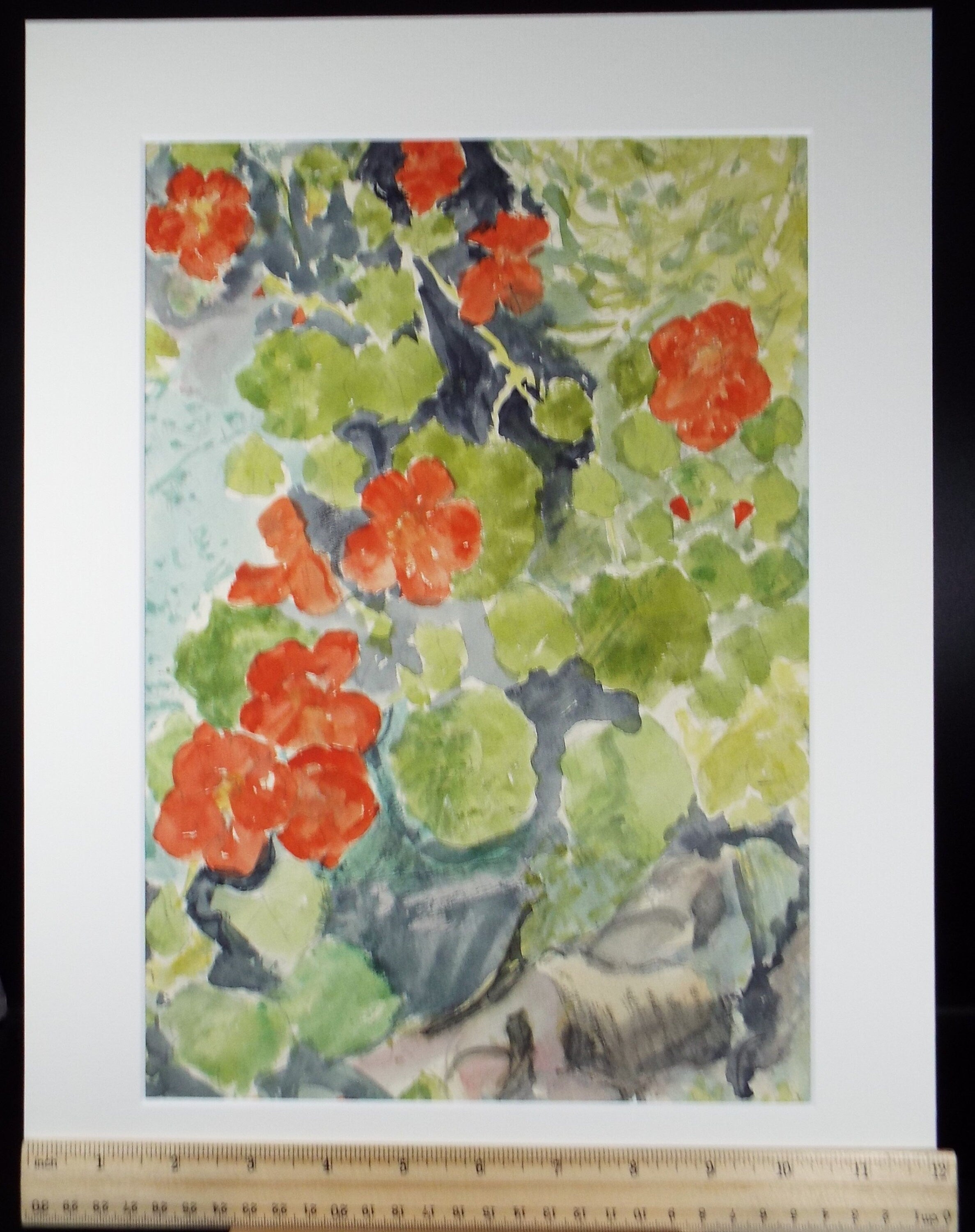 Original Watercolour on Paper, 'Flower Study', Leslie Duxbury ARCA (1921-2001), Circa 1950's