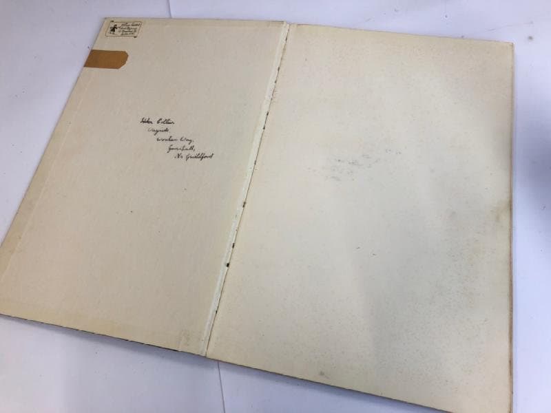 Original Pencil Sketch,'Farmworker with Sickle', Helen Collins (1921-1990), circa 1938/9