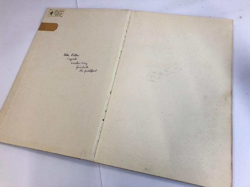 Original Pencil Sketch,'Study of a Heavy horse', Helen Collins (1921-1990), circa 1938/9