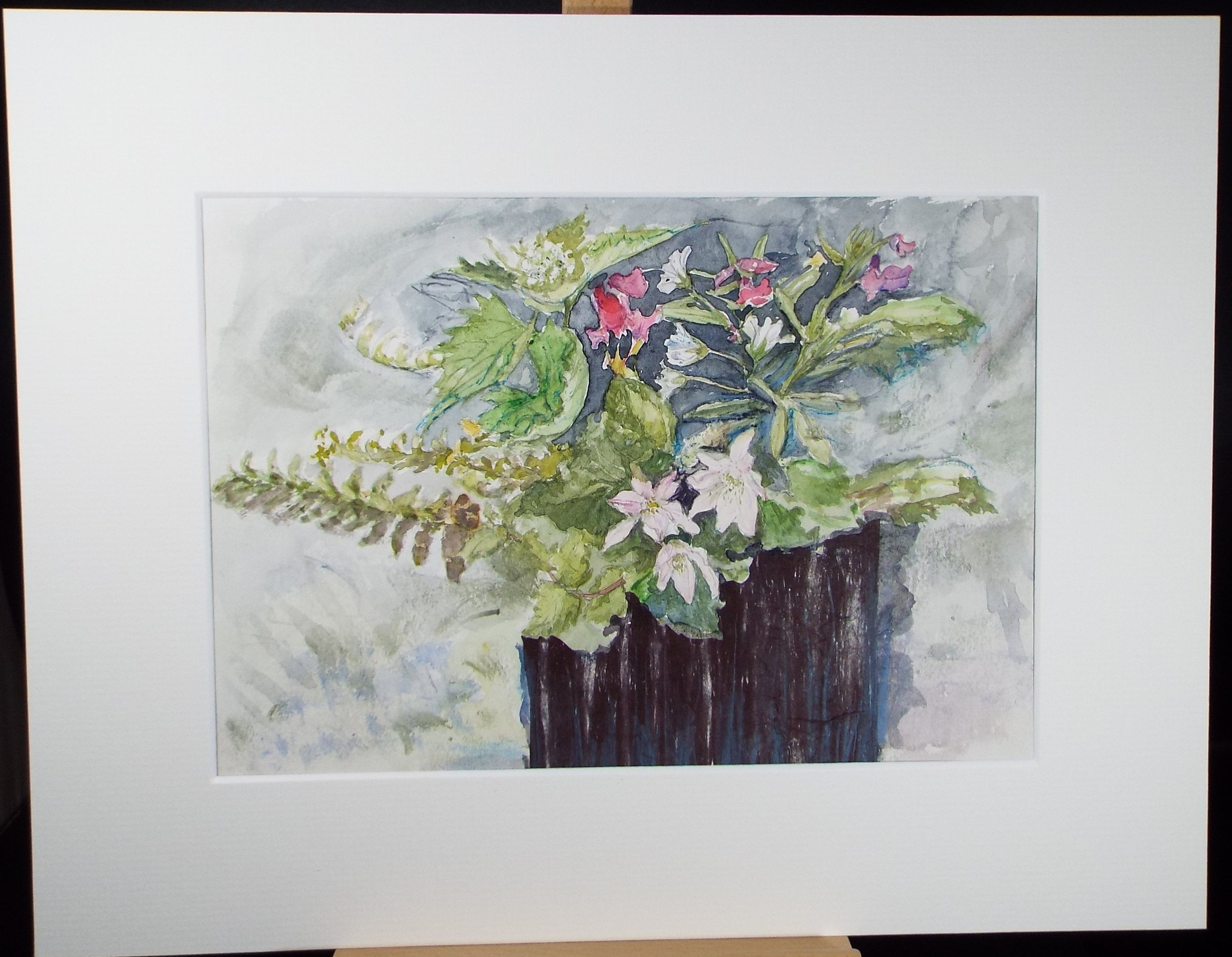Original Watercolour on Paper, 'Still Life of Flowers', Leslie Duxbury ARCA (1921-2001), Circa 1950's