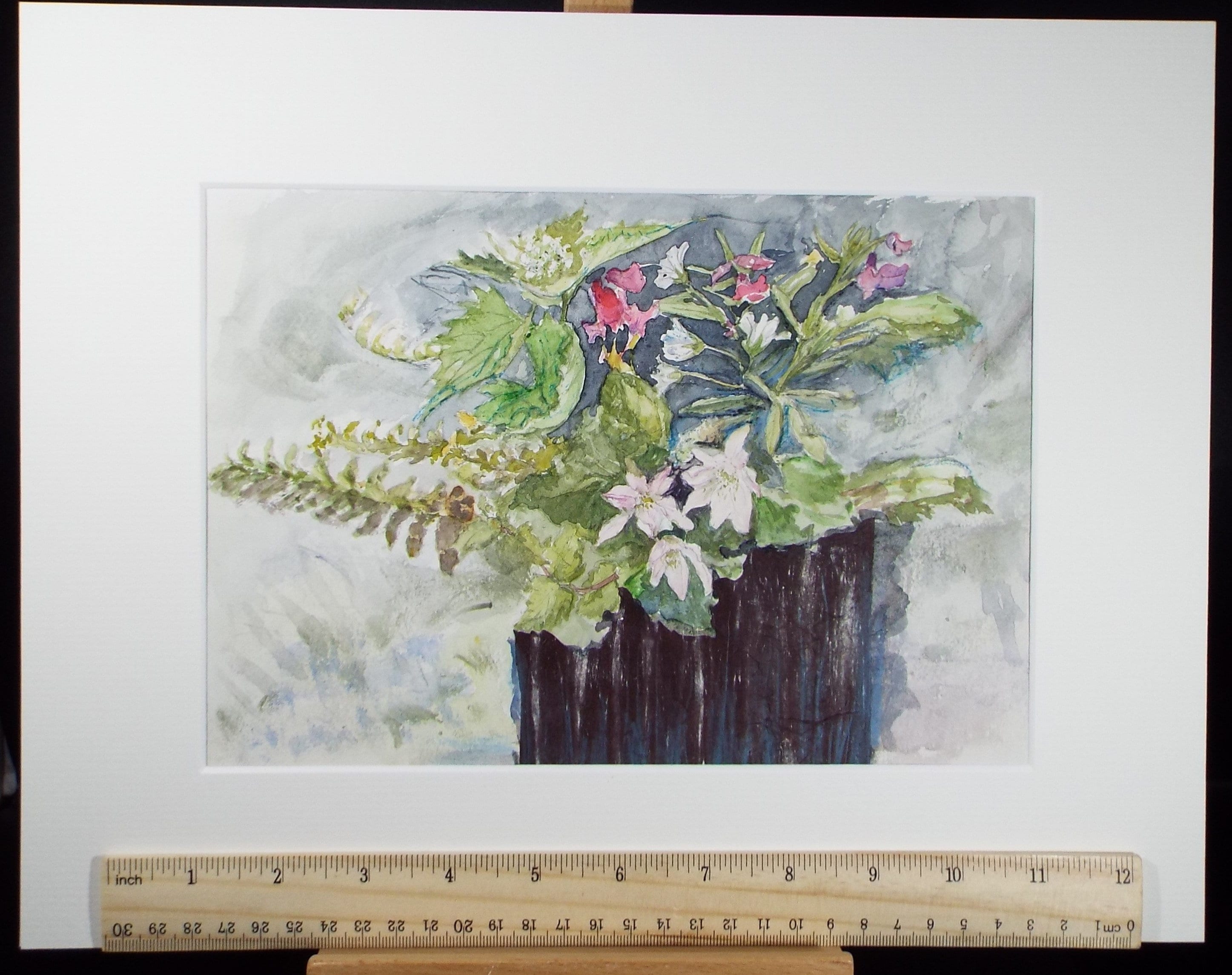 Original Watercolour on Paper, 'Still Life of Flowers', Leslie Duxbury ARCA (1921-2001), Circa 1950's