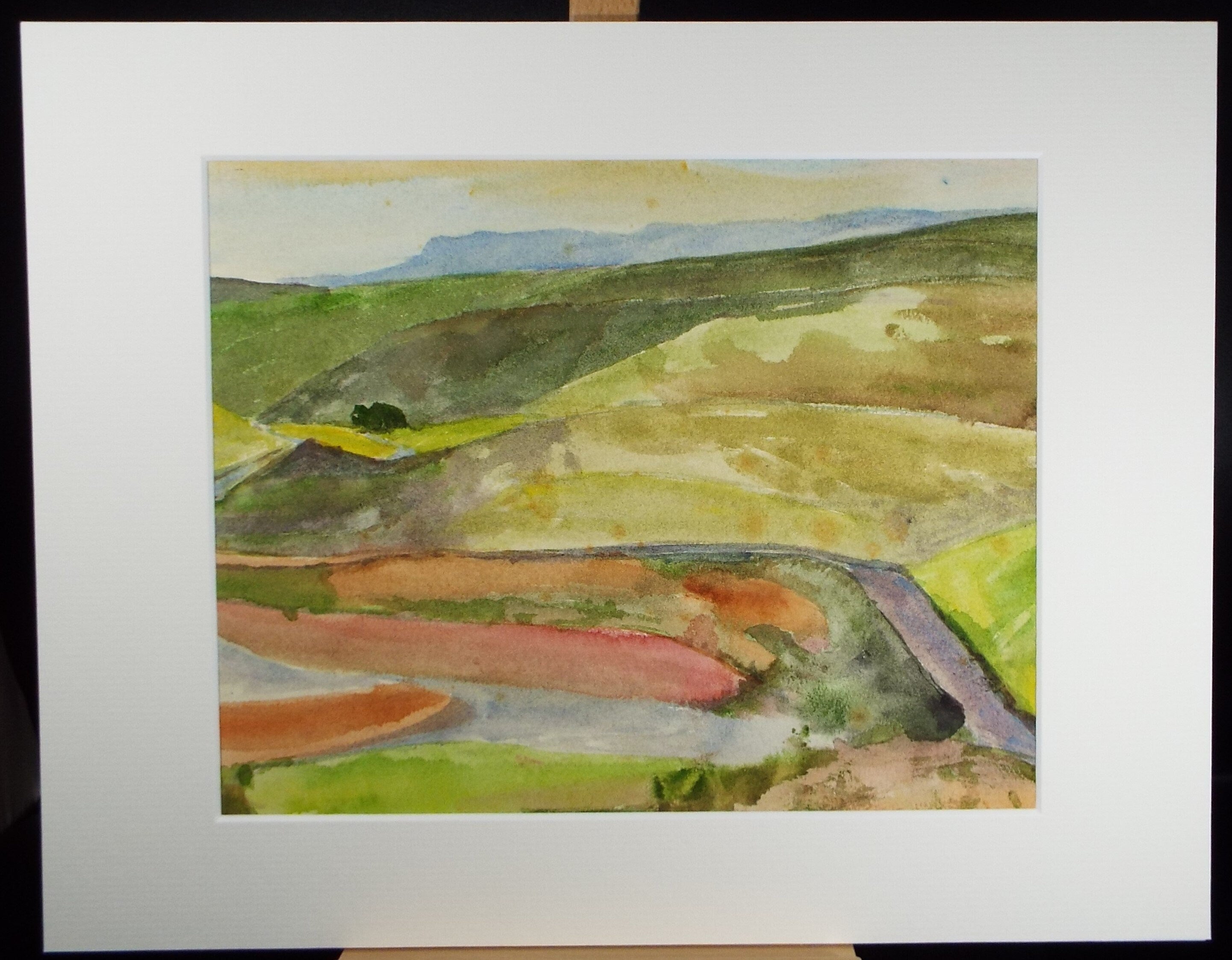 Original Watercolour on Paper, 'Autumn Landscape', Leslie Duxbury ARCA (1921-2001), Circa 1950's