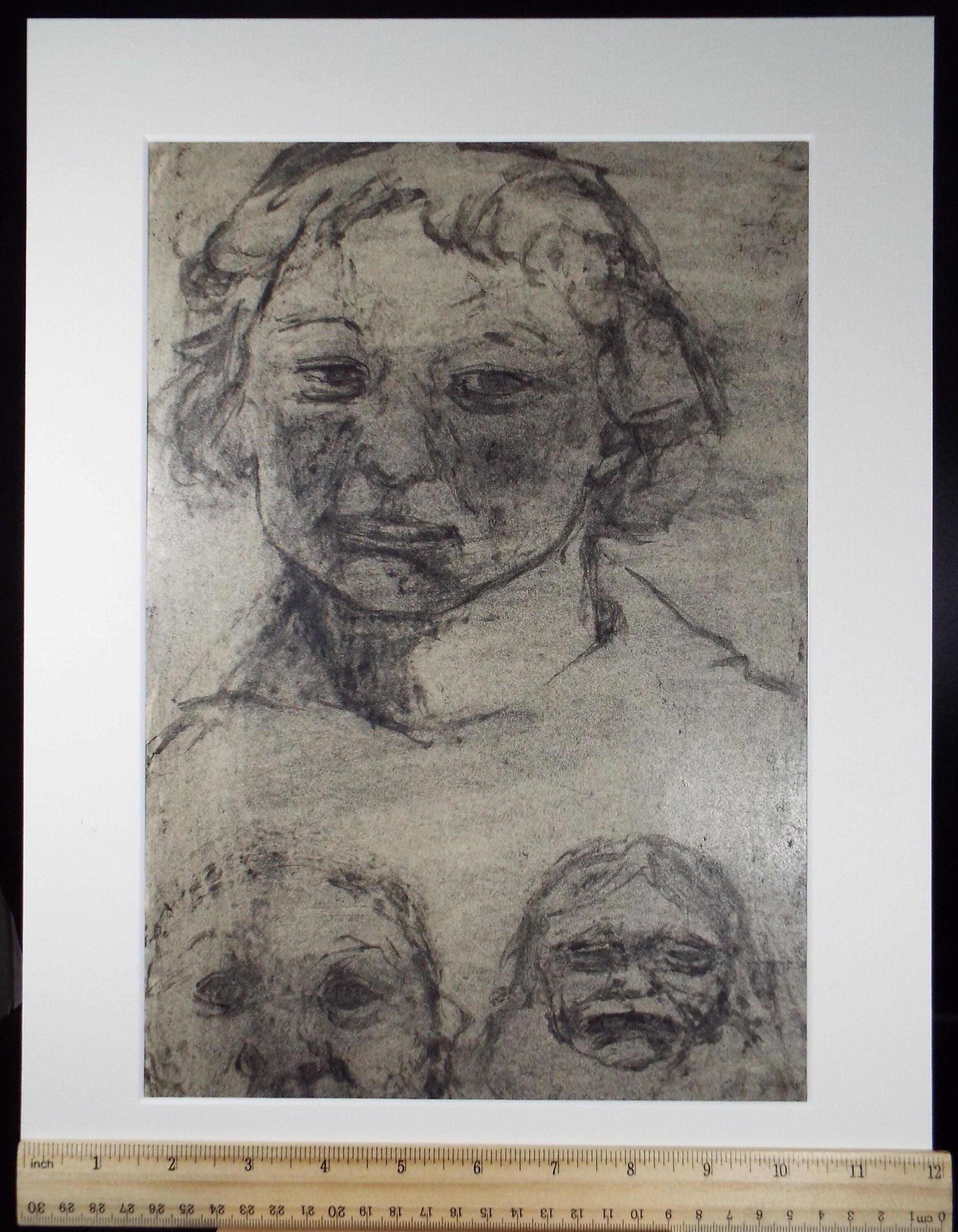 Original Ink & wash, 'Child Study', Leslie Duxbury ARCA (1921-2001), Circa 1970's