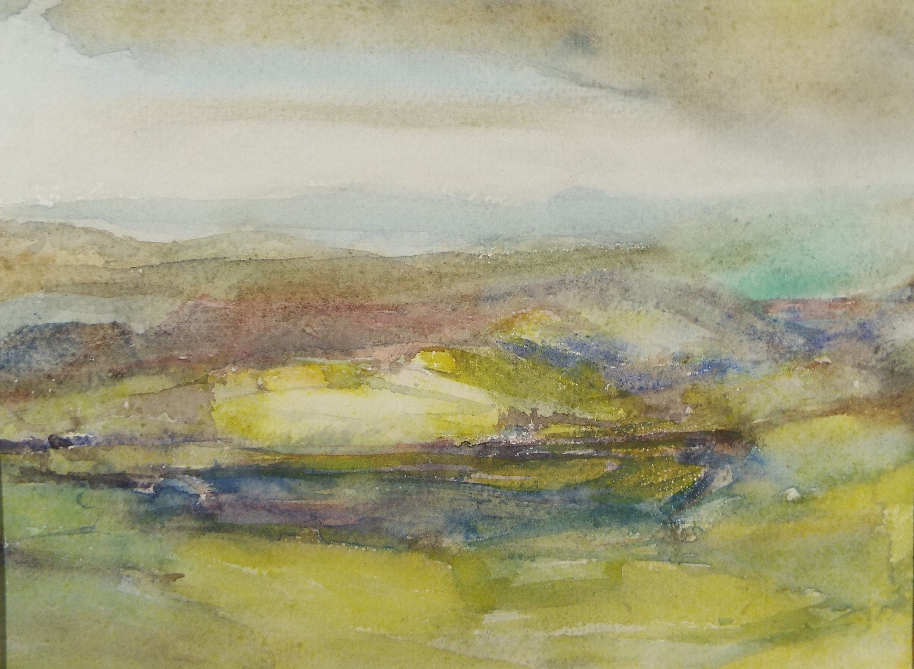 Original Watercolour on Paper, 'Music Practice', Leslie Duxbury ARCA (1921-2001), Circa 1950's