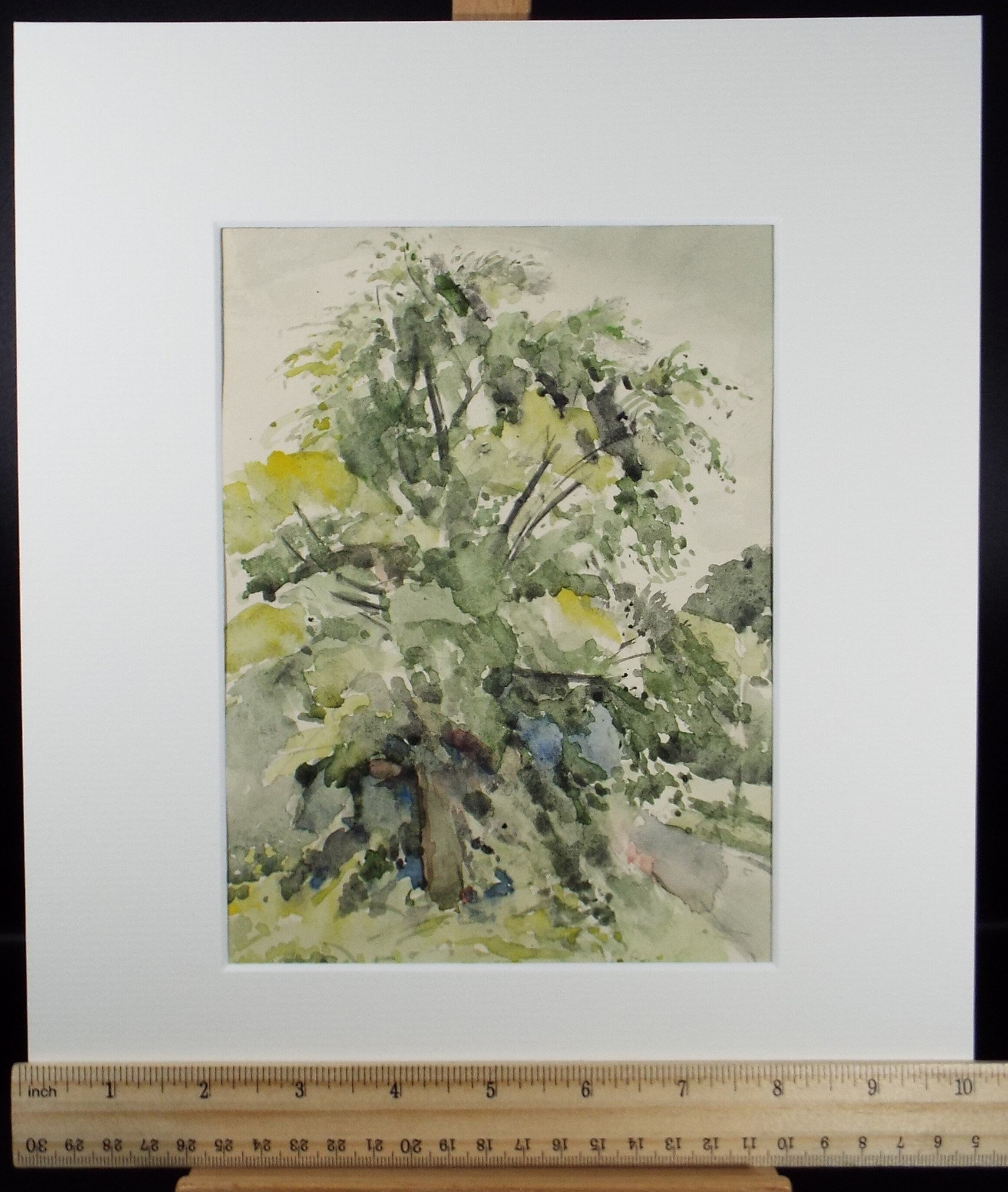 Original Watercolour on Paper, 'Tree Study', Leslie Duxbury ARCA (1921-2001), Circa 1950's