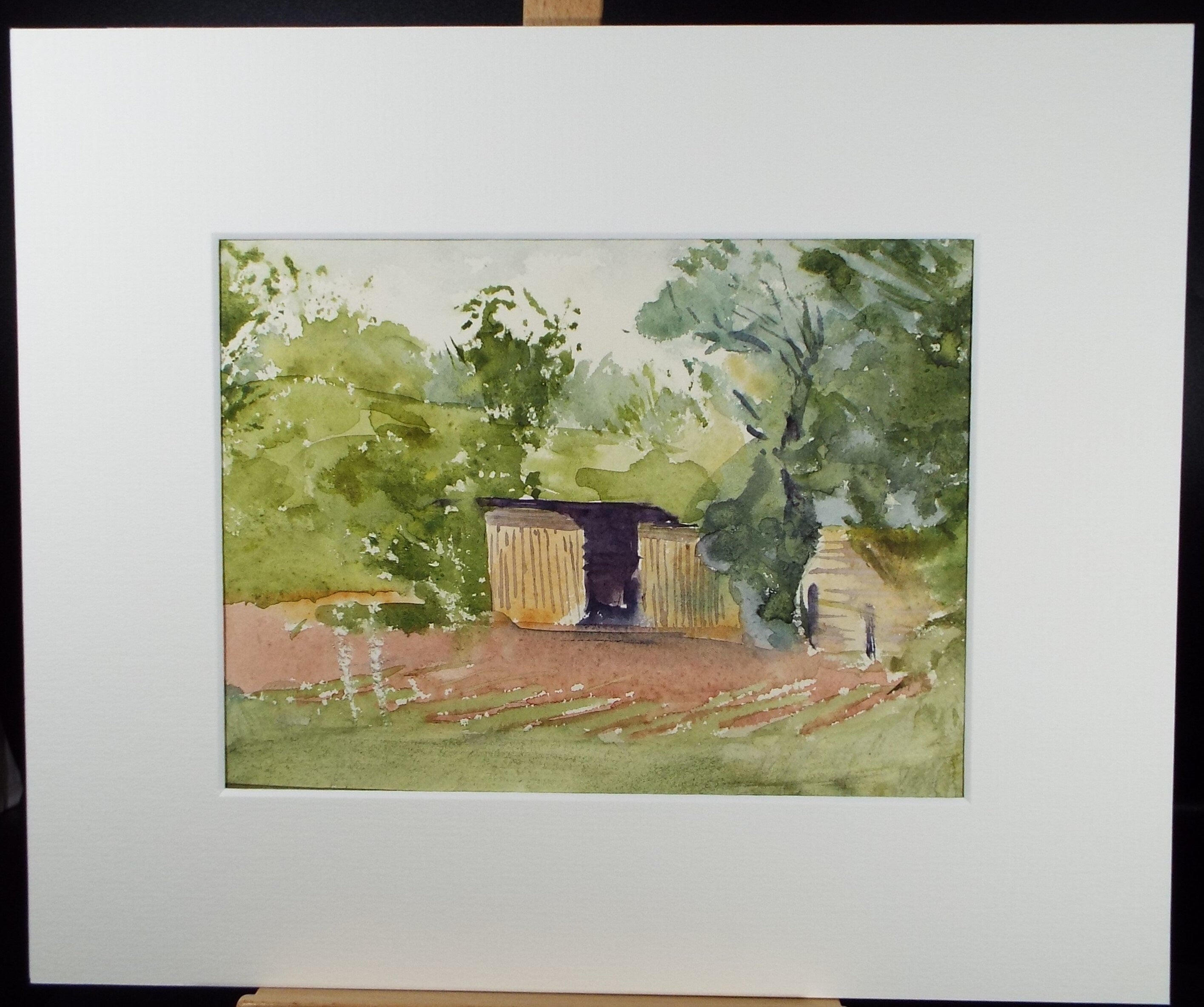 Original Watercolour on Paper, 'Garden Study', Leslie Duxbury ARCA (1921-2001), Circa 1950's