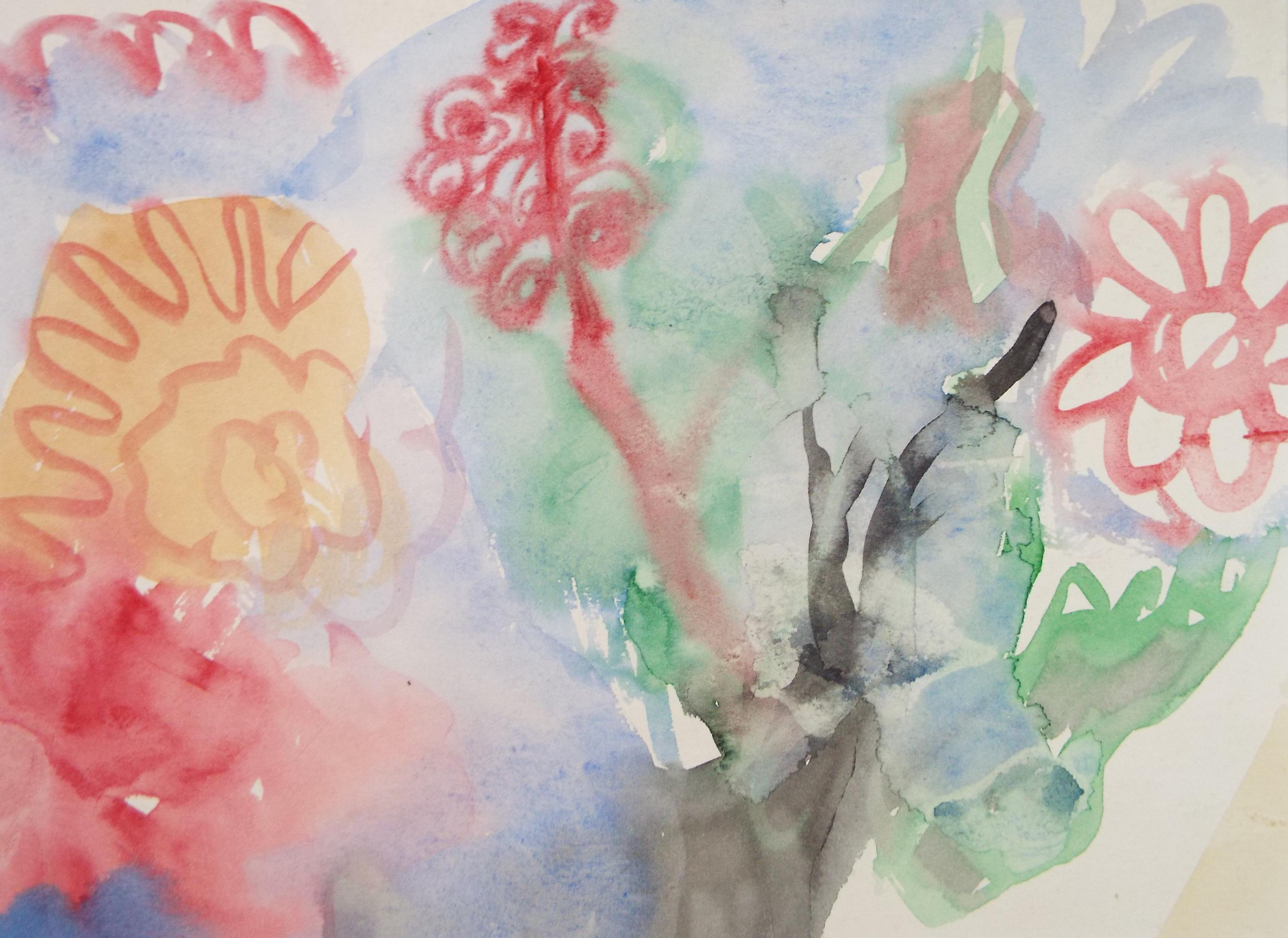 Original ink & Wash, 'The Saleroom' c1950's - William D Clyne (1922-1981)