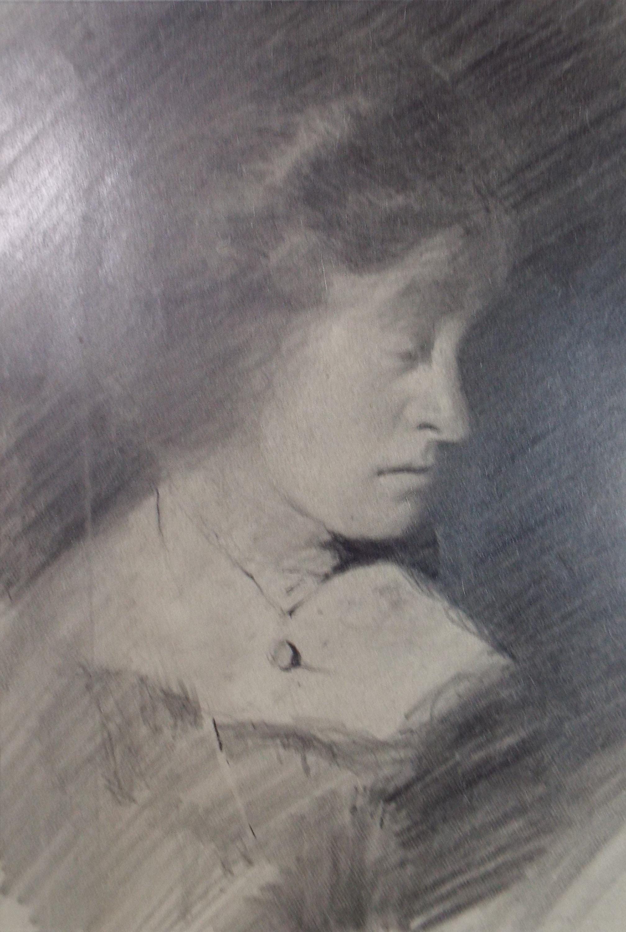 Original Pencil Sketch, 'Study of an elegant woman' , Circa 1900