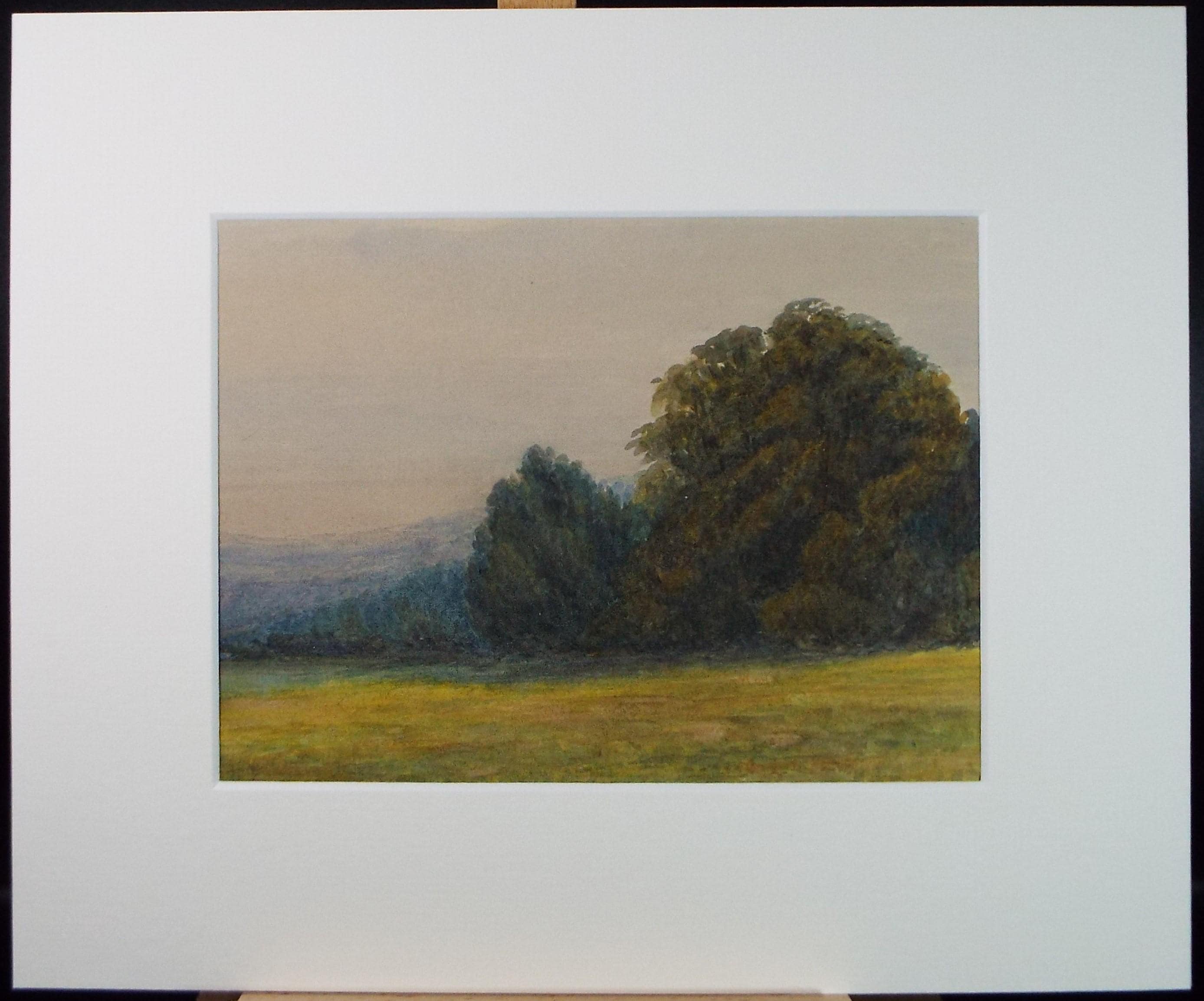 Original Watercolour, 'Hedgerow' Circa 1880's, unsigned