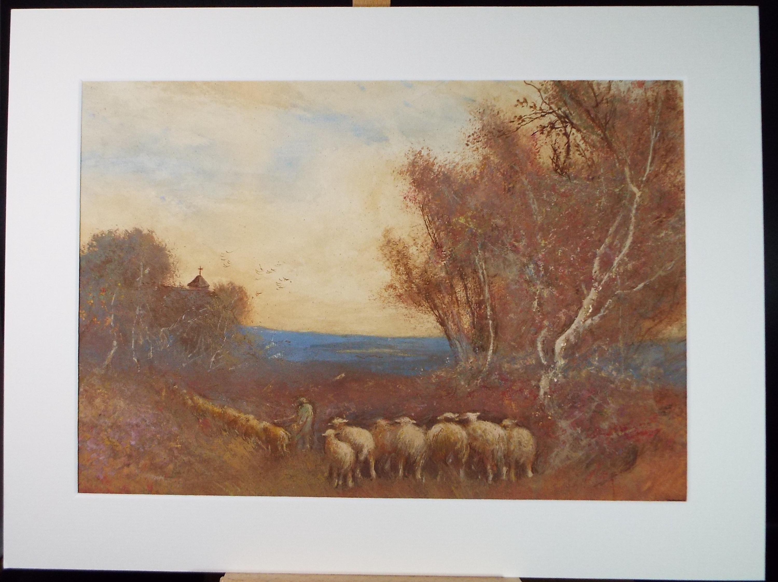 Original Watercolour, 'Danbury Common, Essex', Circa 1900, Fred Hines