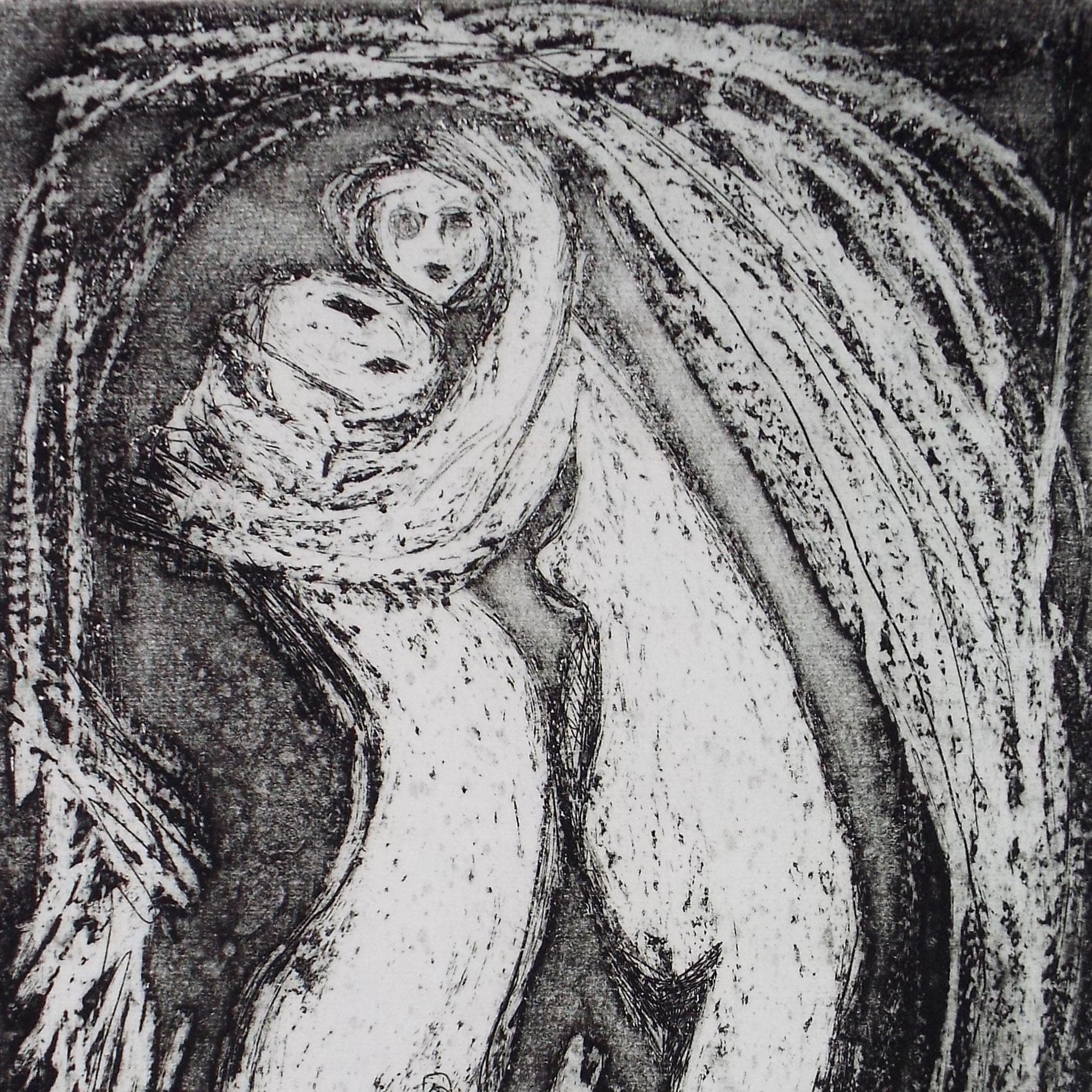 Limited Edition Etching 'Milkwood', Diz Harford, signed and numbered