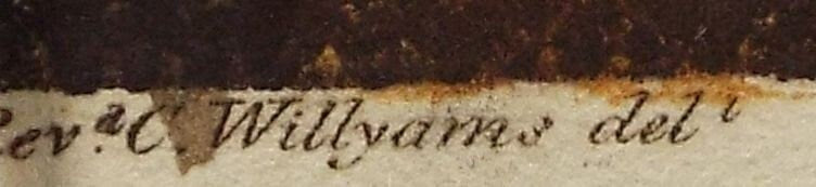 Original Aquatint, Rev. Cooper Williams & J. C. Stadler, 1798 - 'Caverns near Syracuse' from 'A Voyage up the Mediterranean'