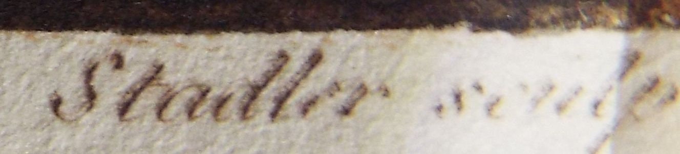 Original Aquatint, Rev. Cooper Williams & J. C. Stadler, 1798 - 'Plazzo di Aqua Viva, Nera Lago' from 'A Voyage up the Mediterranean'