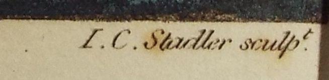 Original Aquatint, Rev. Cooper Williams & J. C. Stadler, 1798 - 'Mount Pelegrino, Near Valermo' from 'A Voyage up the Mediterranean'