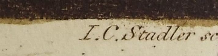 Original Aquatint, Rev. Cooper Williams & J. C. Stadler, 1798 - 'Inside a Cavern near Syracuse' from 'A Voyage up the Mediterranean'