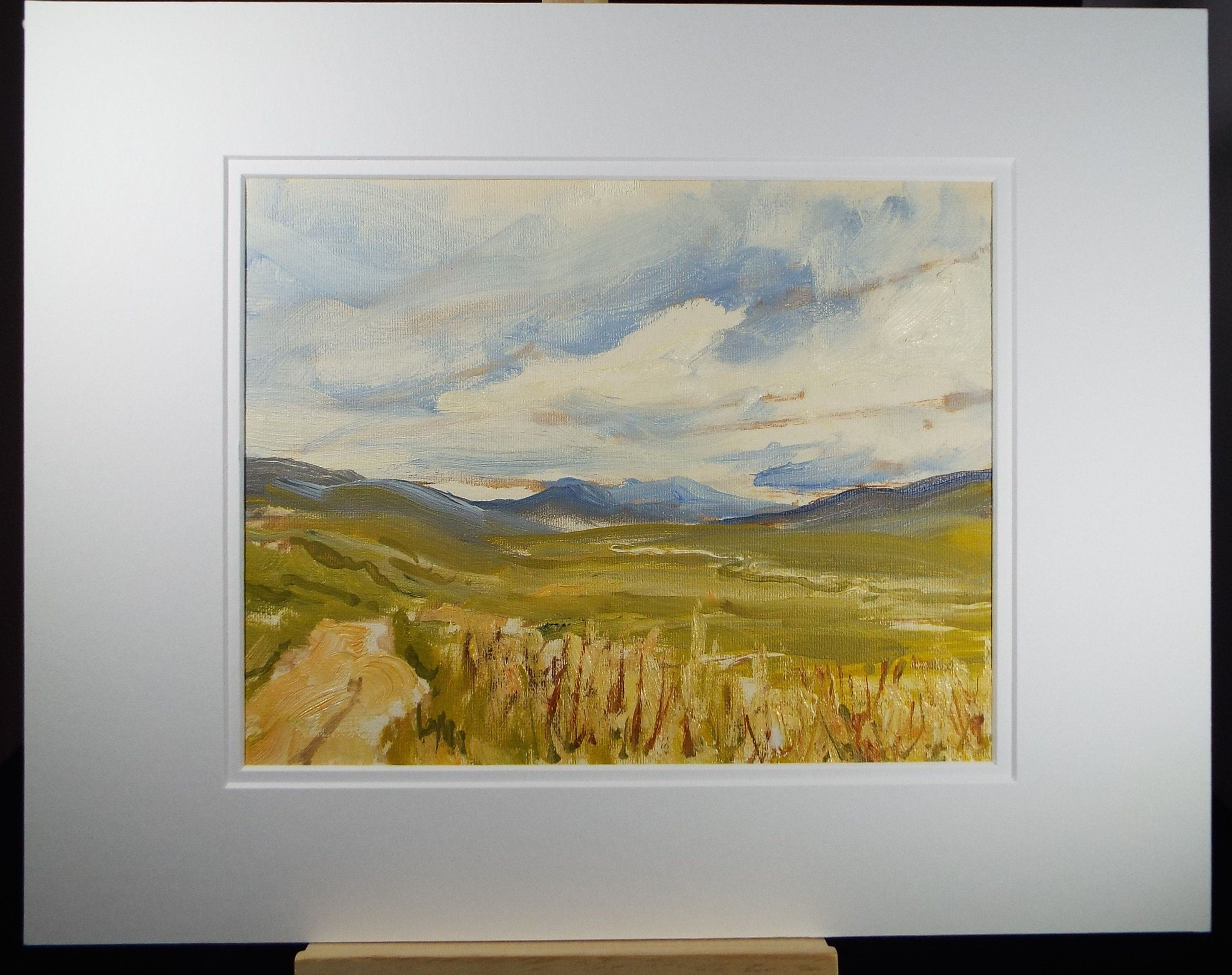 Original Oil/Acylic, 'Strathcanaird & Glykell Bridge', 1981, Artist Unknown