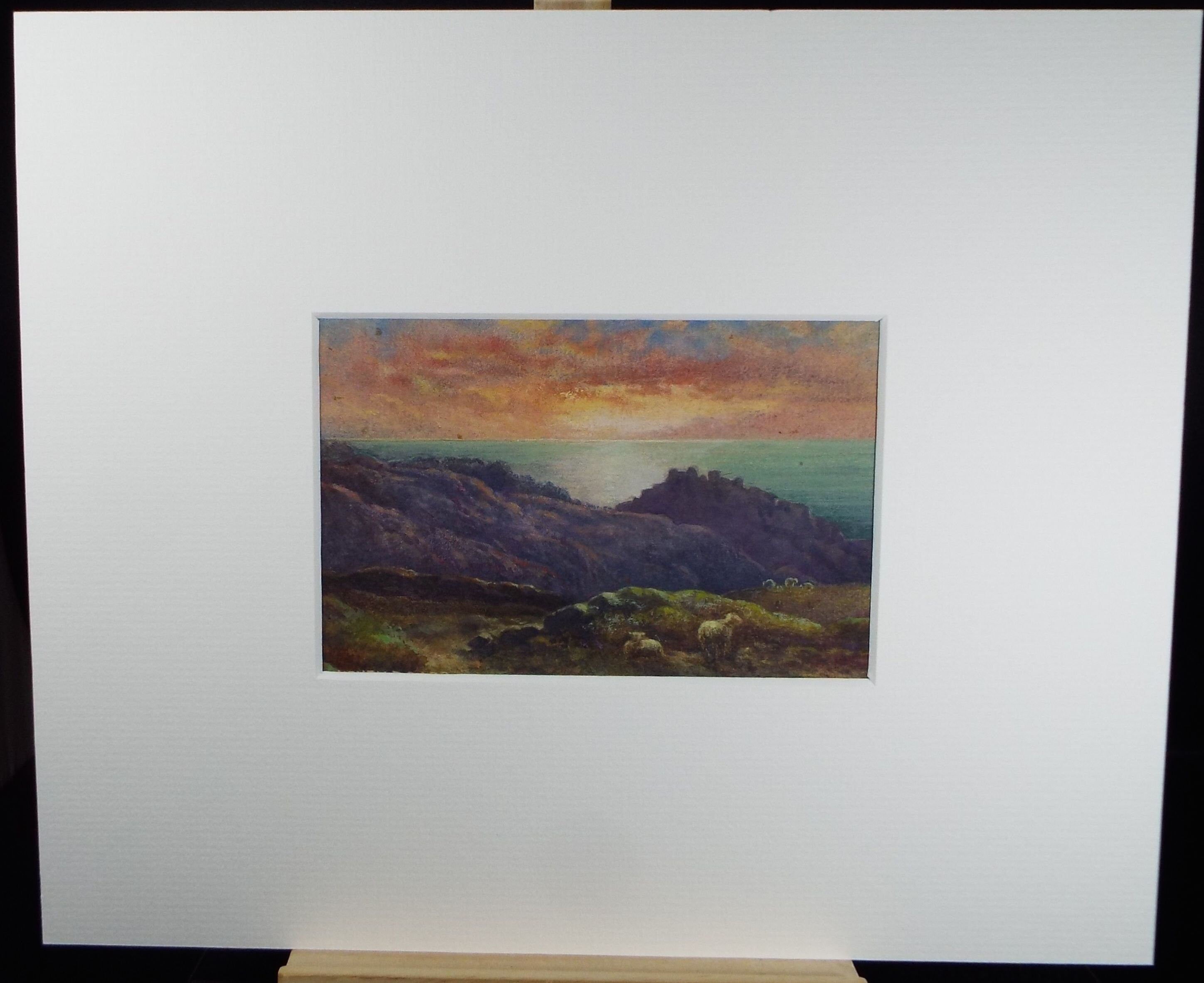 Original Watercolour, ' King Arthur's Castle', Henry R Babb, Early 20th Century