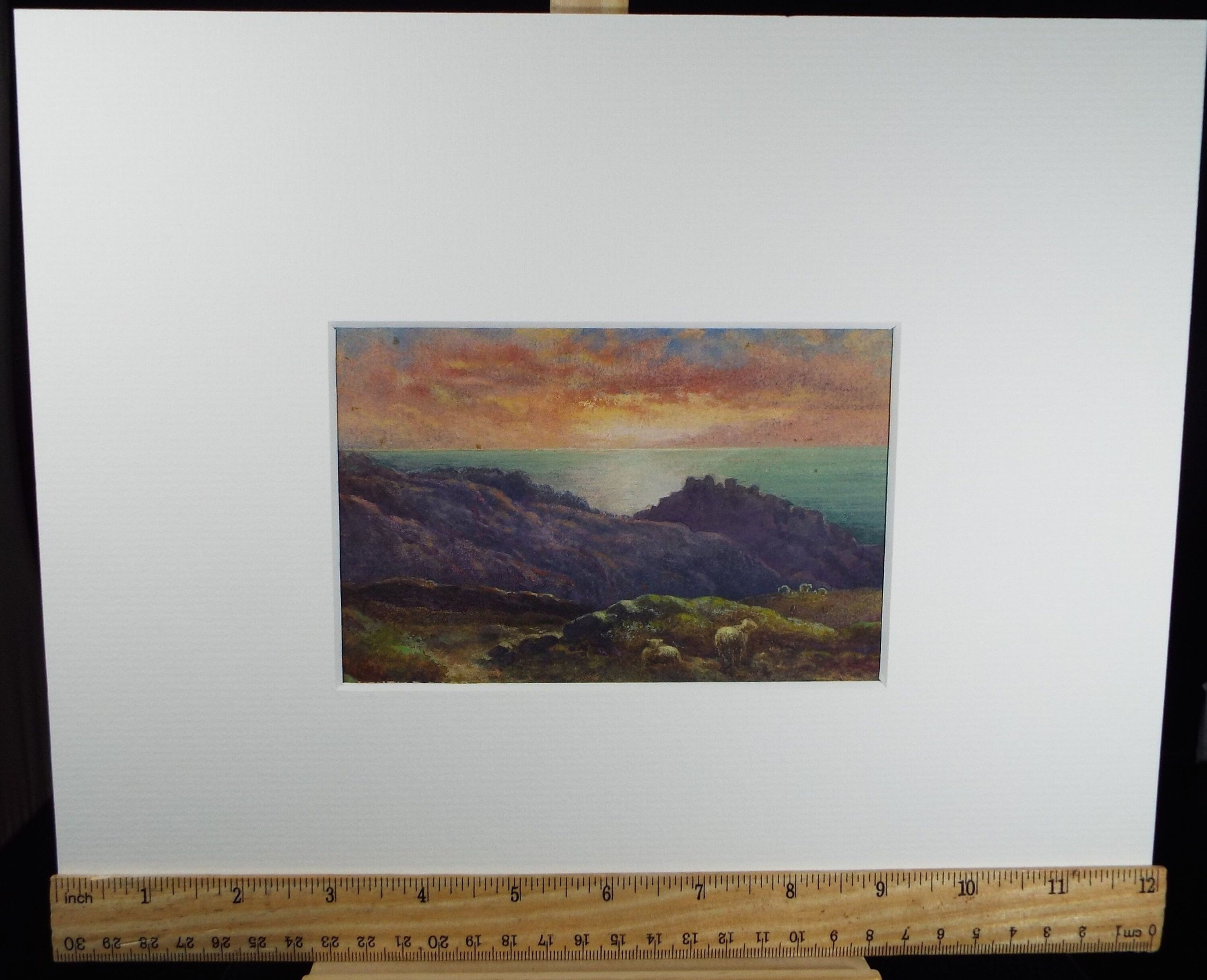 Original Watercolour, ' King Arthur's Castle', Henry R Babb, Early 20th Century