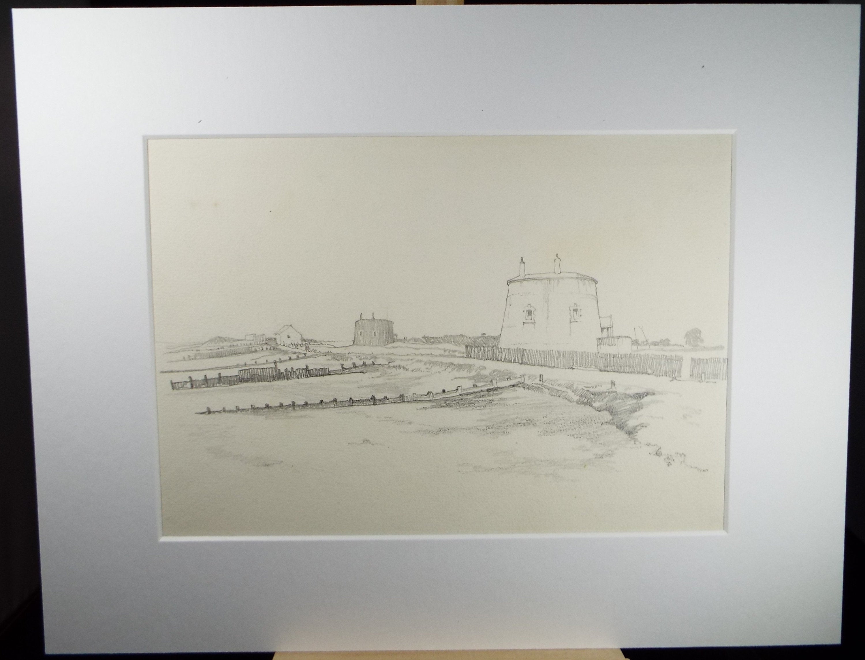 Original Pencil Drawing, 'St Leonards-on-sea', circa 1930's , Artist Unknown