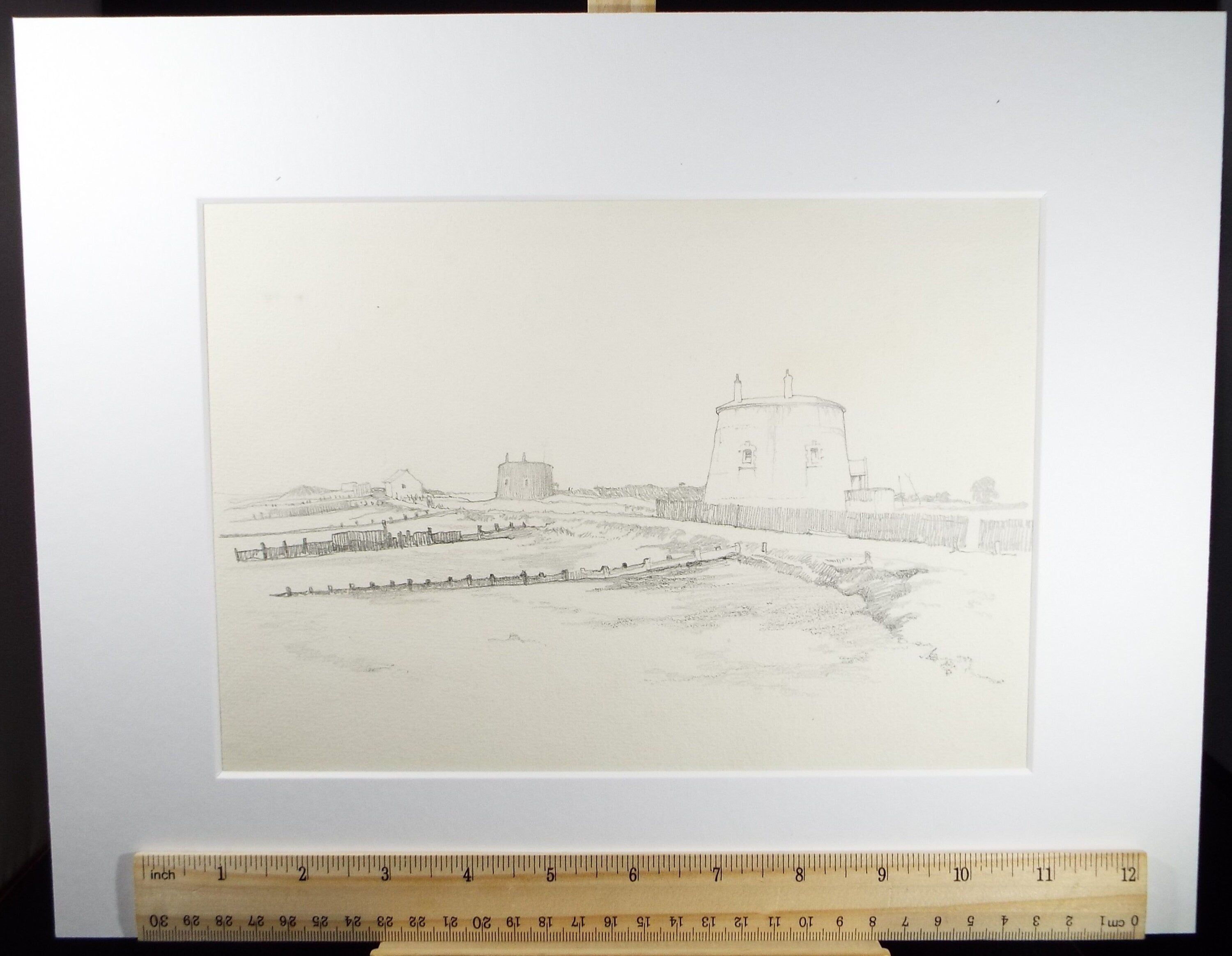 Original Pencil Drawing, 'St Leonards-on-sea', circa 1930's , Artist Unknown