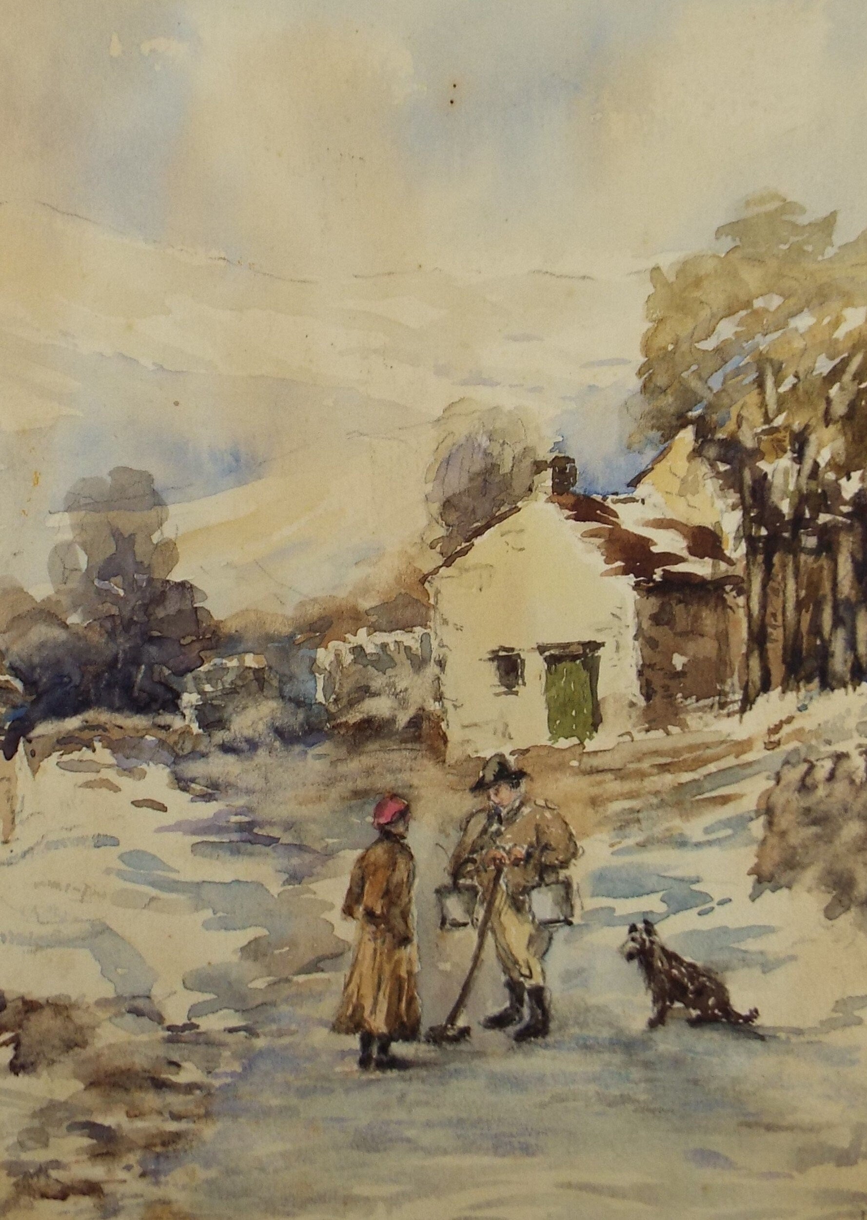 Original Watercolour on Paper, 'Cray,nr. Buckden, Yorks',Late 19th Century