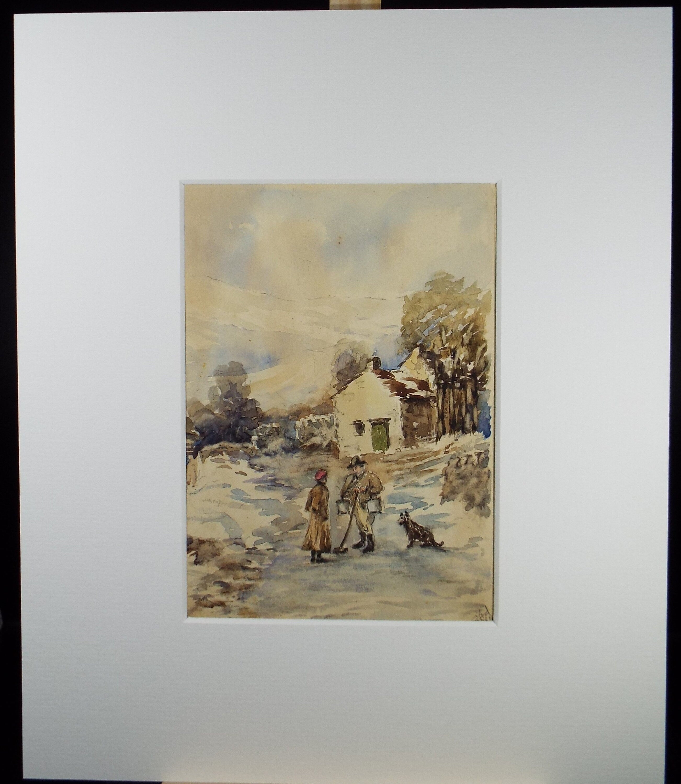 Original Watercolour on Paper, 'Cray,nr. Buckden, Yorks',Late 19th Century
