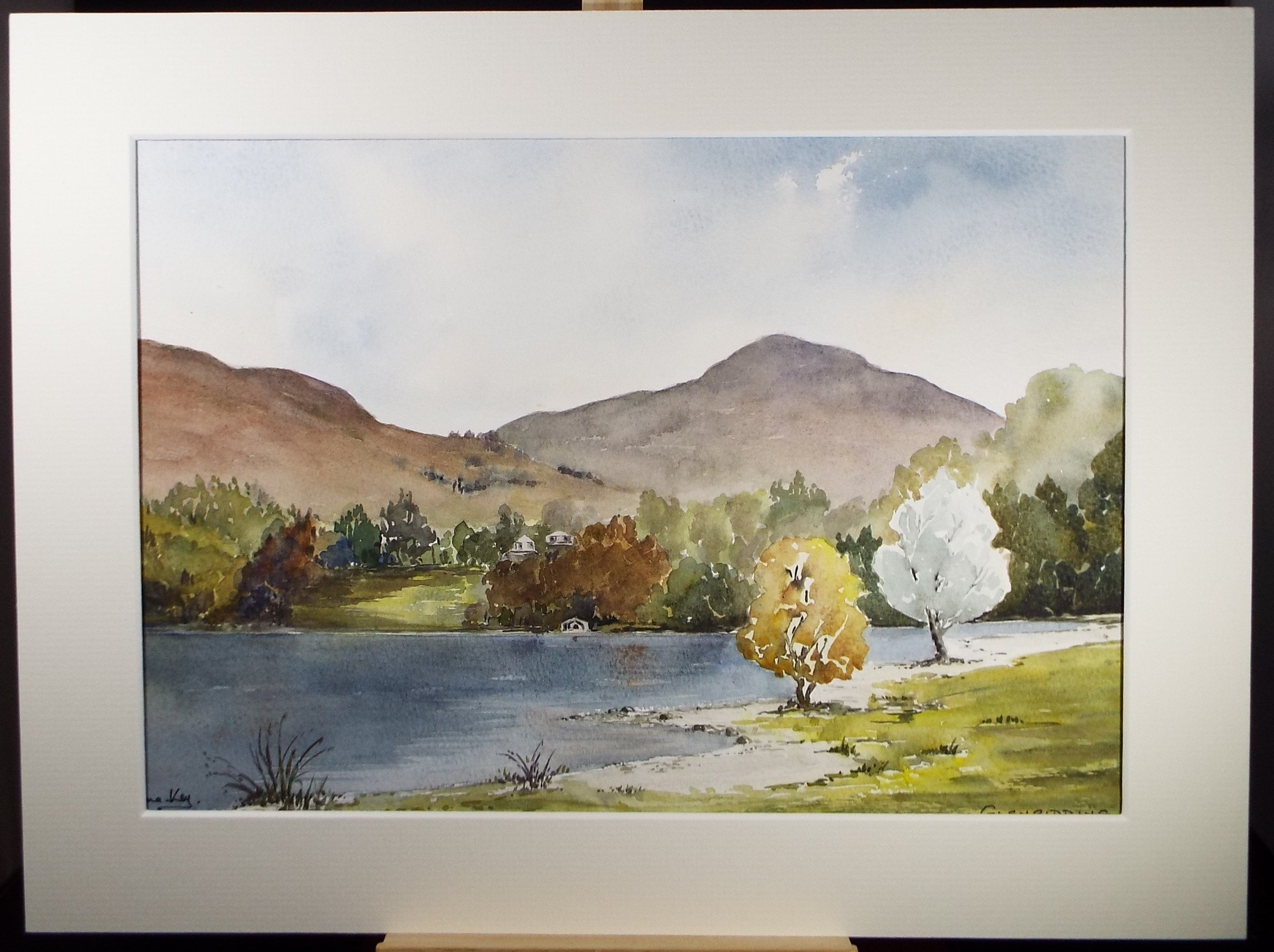 Original Watercolour, 'Glenridding',Elma Key, circa 1990's