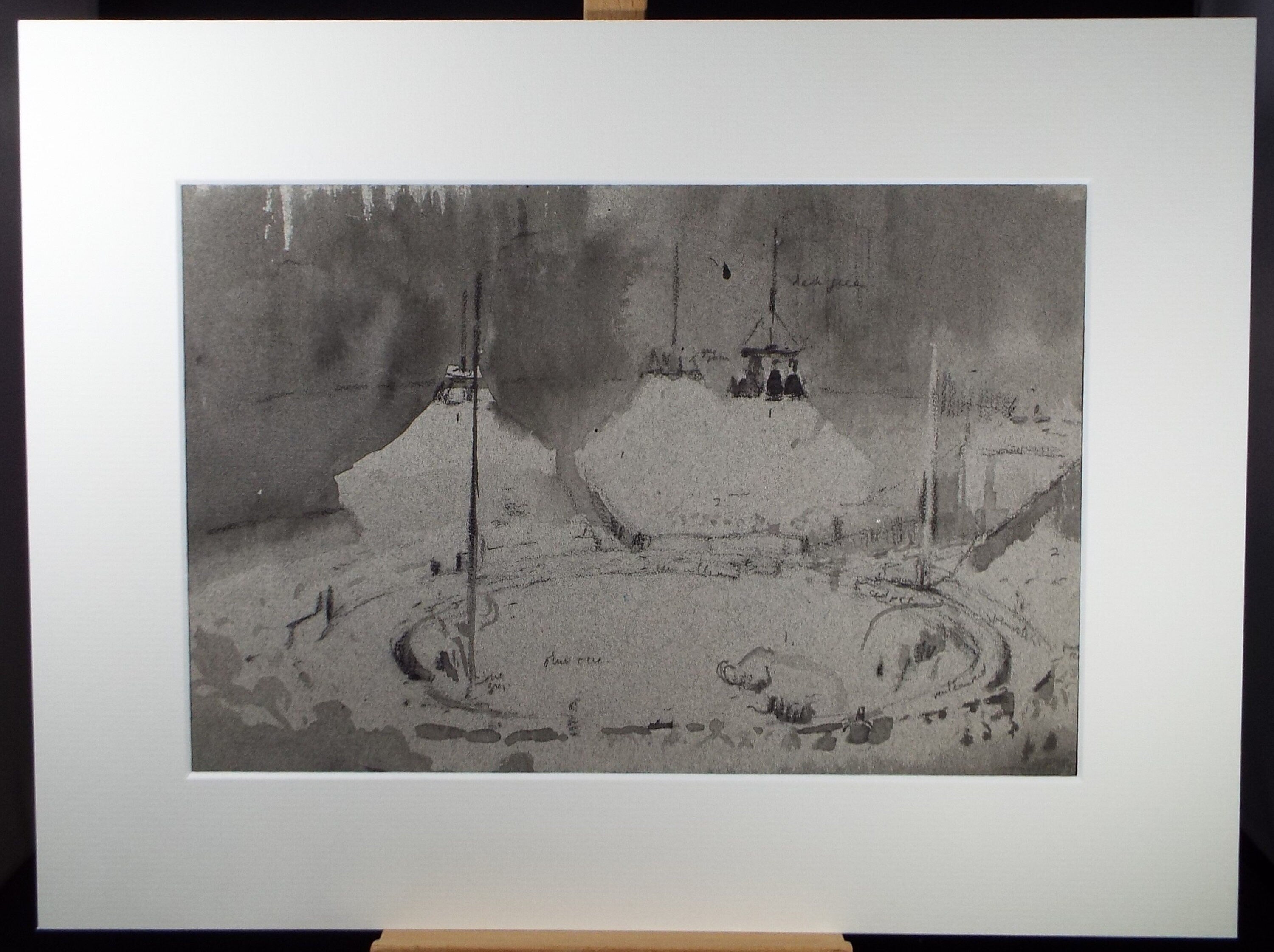 Original Watercolour,'Circus Ring', circa 1990, Mariota Bosanquet (1923-2022)