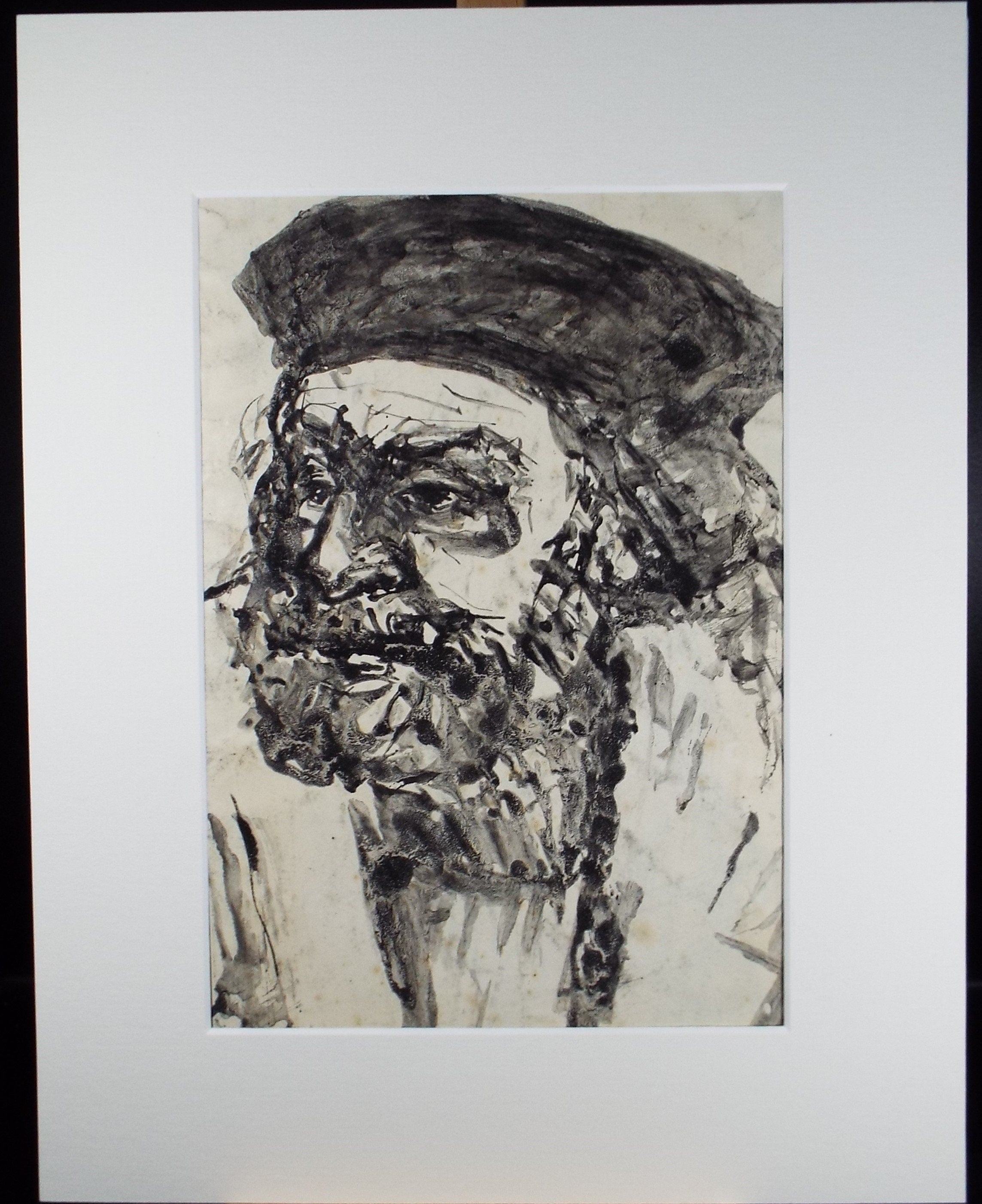 Original Ink & wash, 'Portrait Study', Leslie Duxbury ARCA (1921-2001), Circa 1950's