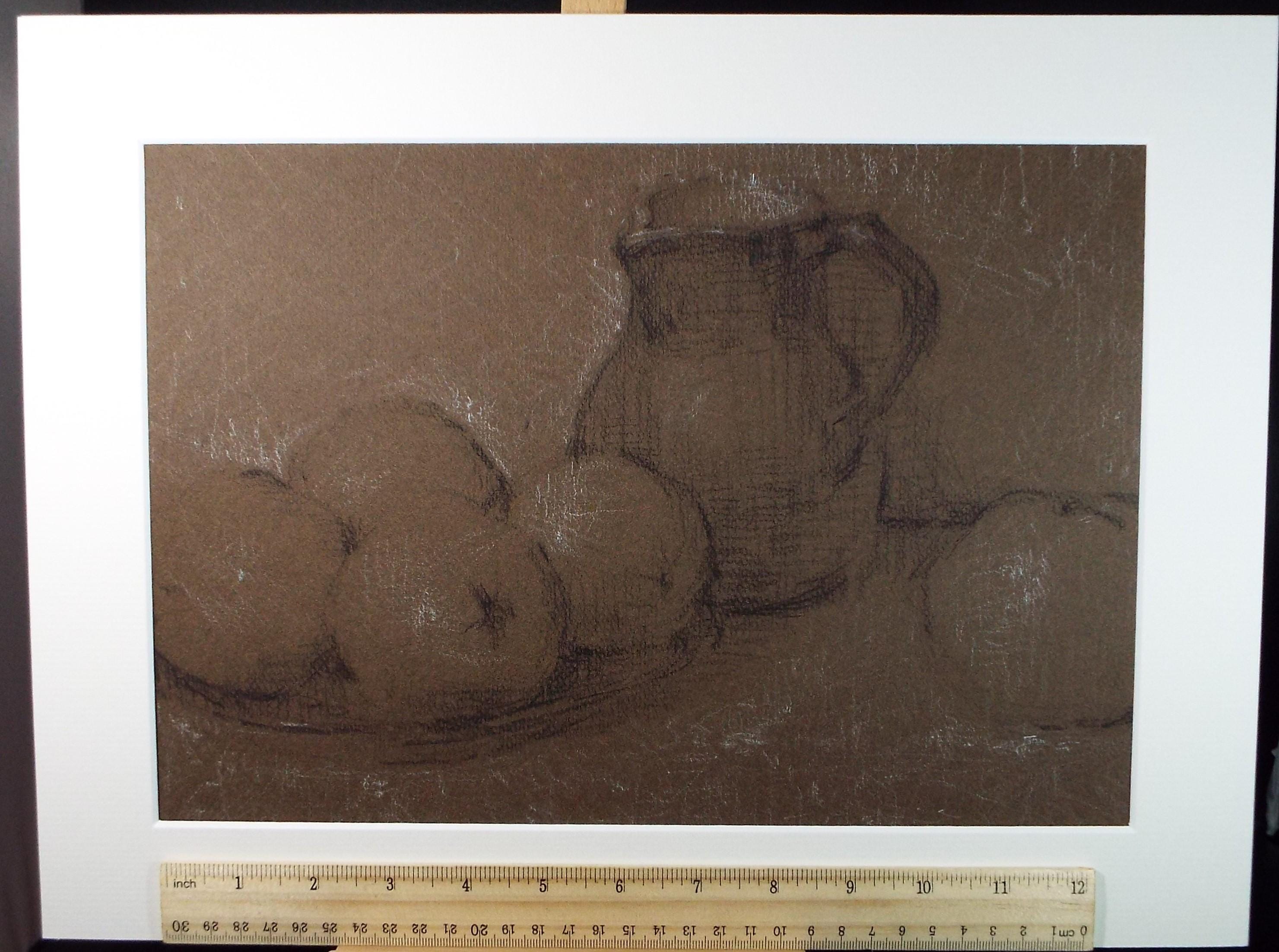 Original Pastel, 'Still Life', circa 1990's, Mariota Bosanquet 1923 -2022