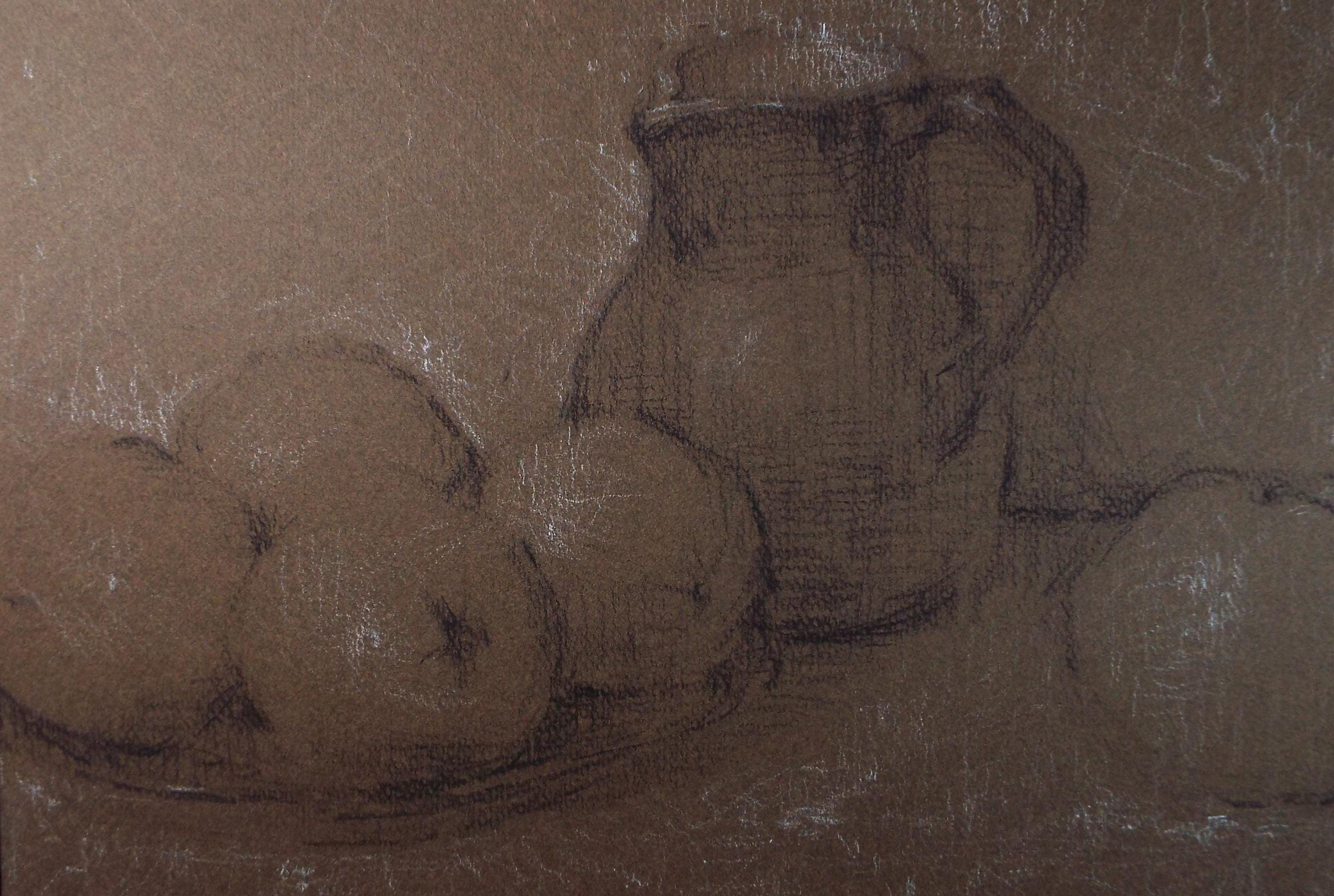 Original Pastel, 'Still Life', circa 1990's, Mariota Bosanquet 1923 -2022