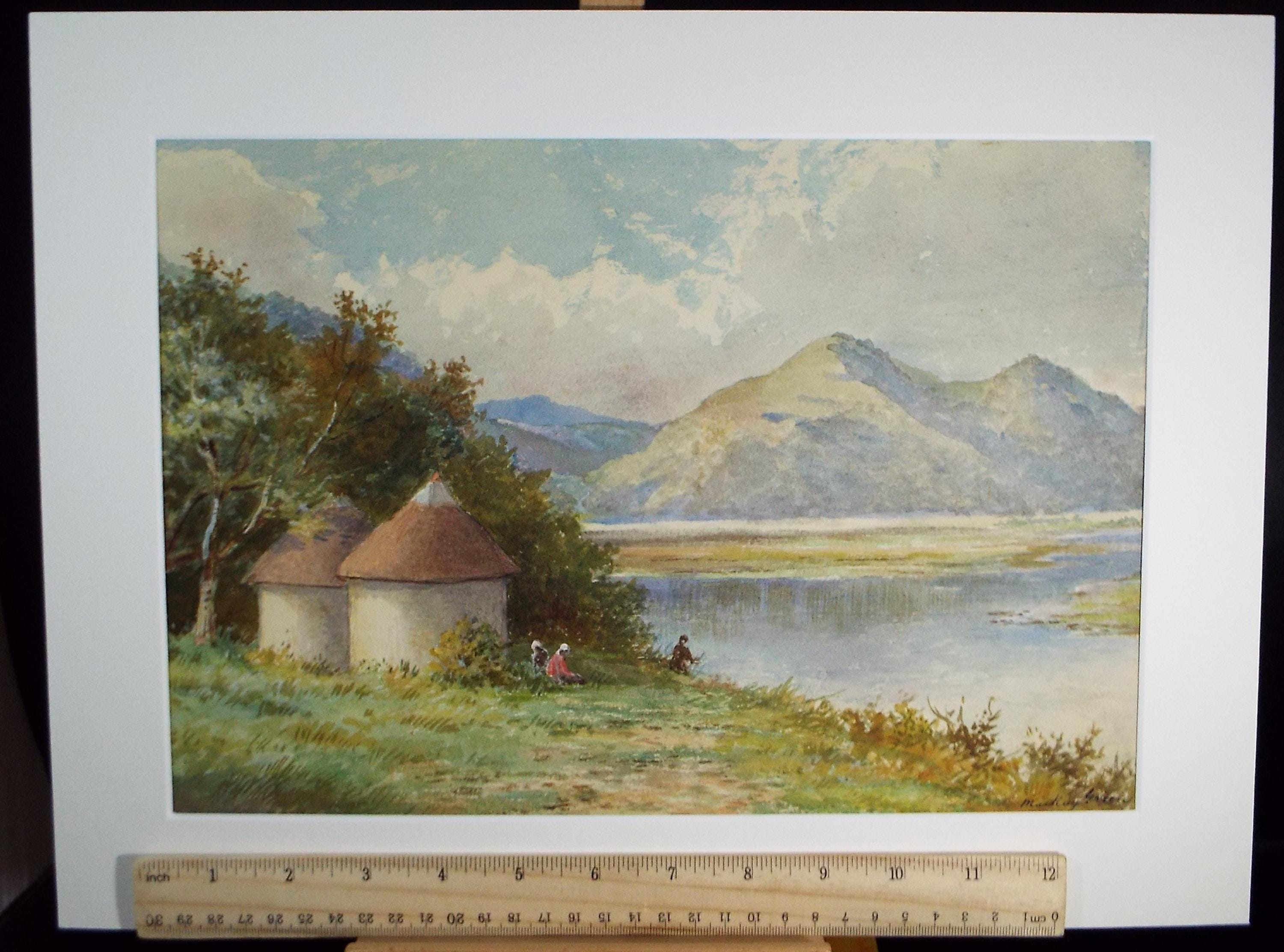 Original Watercolour 'Dumbletons - the Wildeiness (sic)', c1920s, Mackay Green