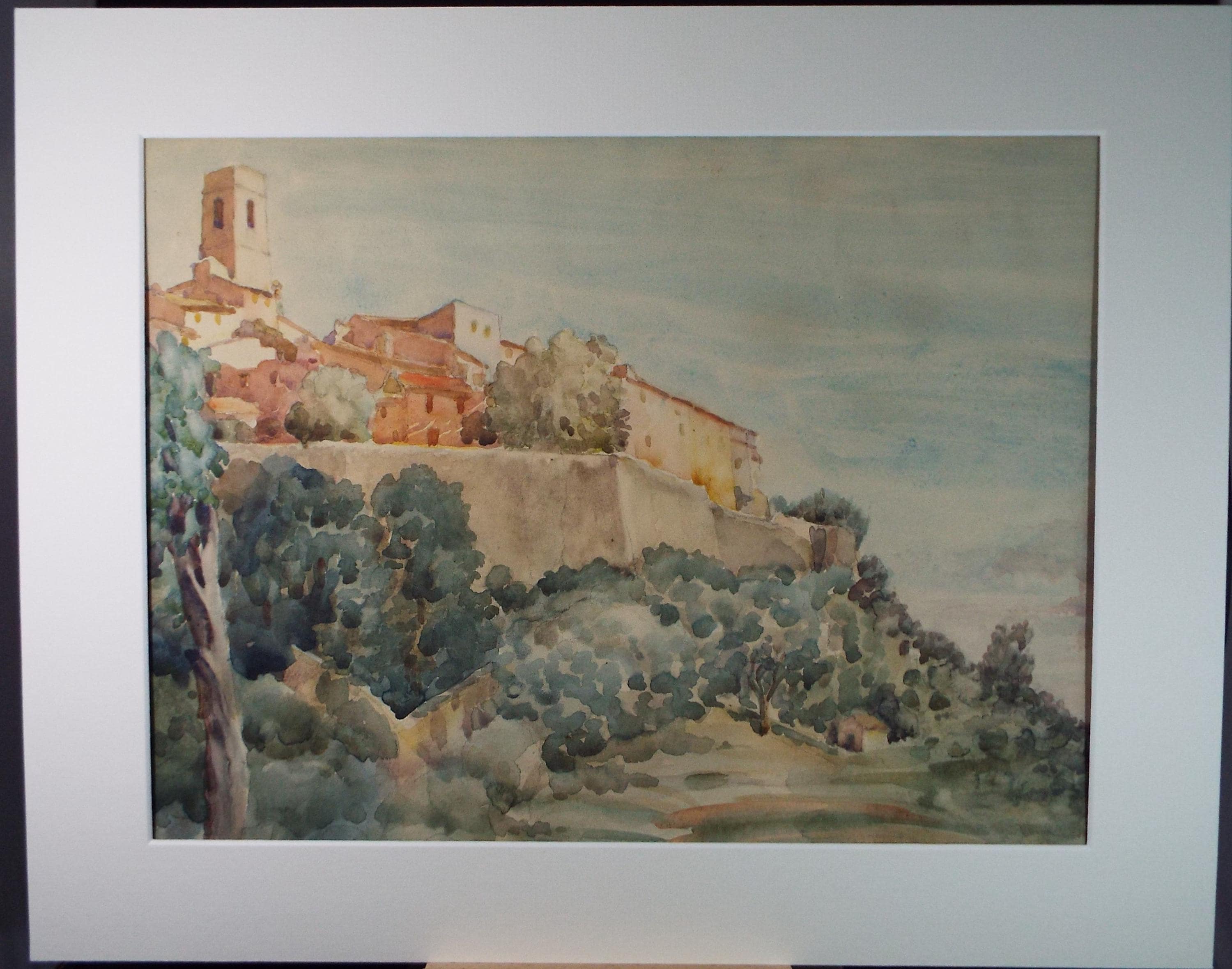 Original Watercolour, 'St. Paul',Unknown Artist, Dated 1937
