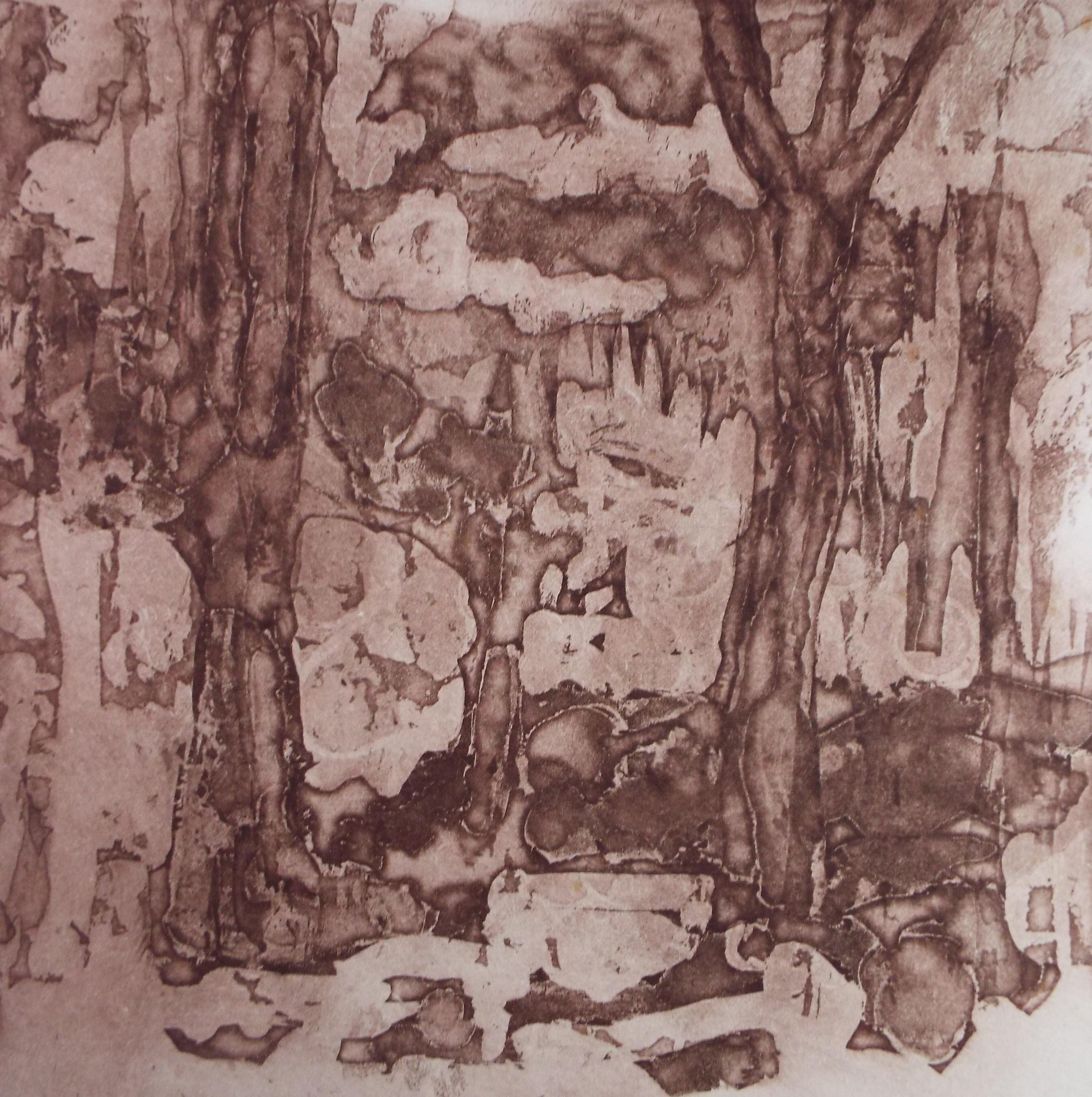 Limited Edition Etching 'Ombre et Lumiere', Dorothy Litherland, signed and numbered