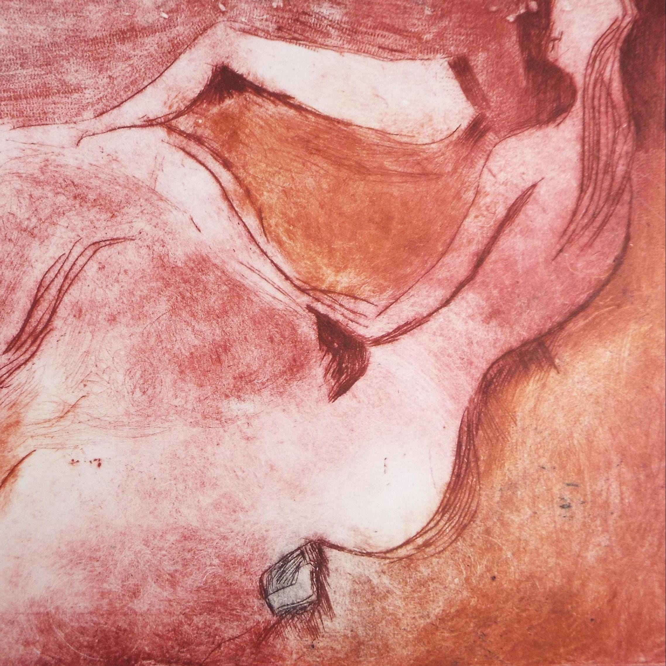 Limited Edition Etching 'Bach Cello Suite', Elizabeth Duncan Meyer (b1942), signed and numbered