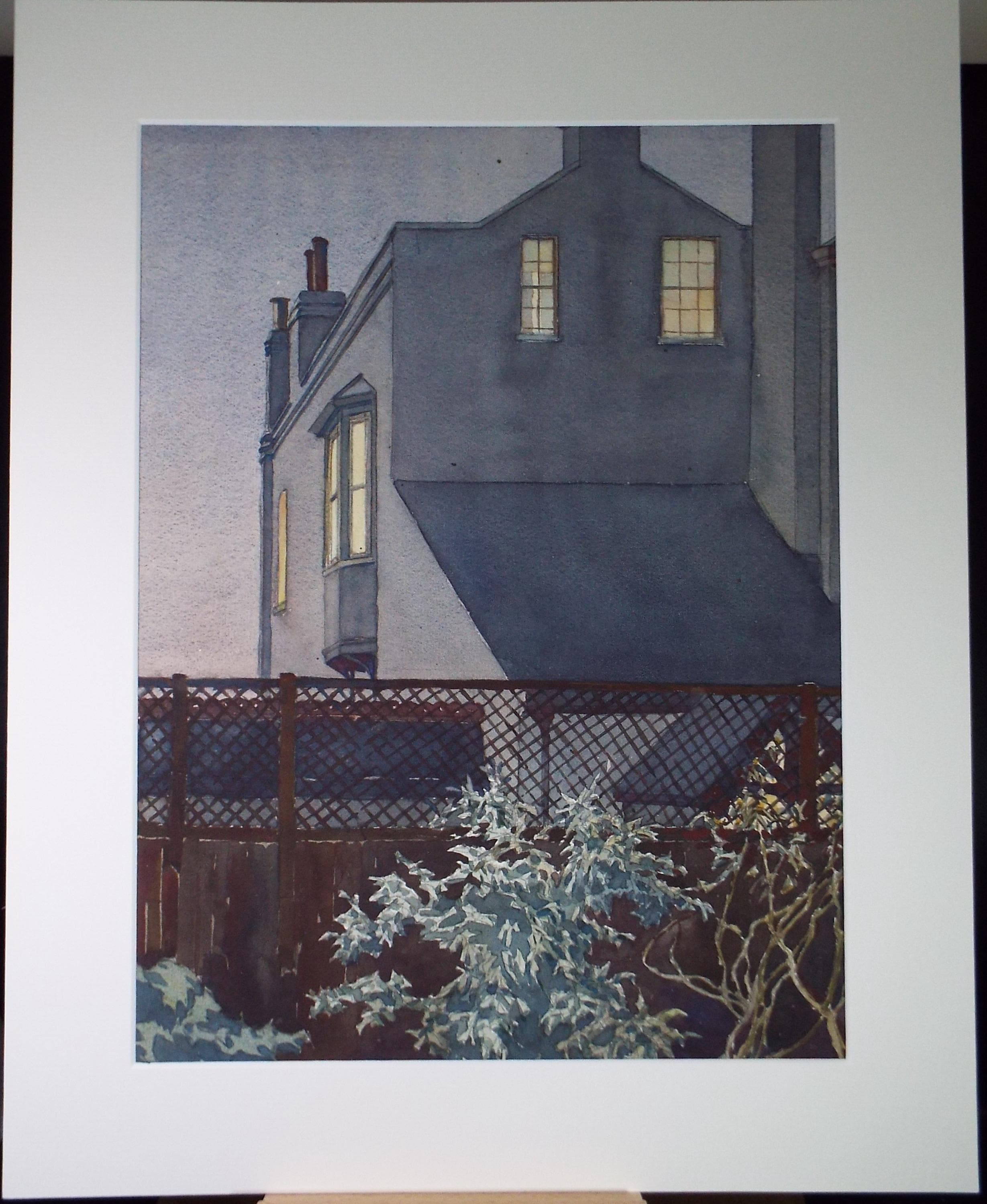 Original Watercolour, 'Leicester Rd, Croydon', Henry Potter Stevens (1875-1965) Dated 1930