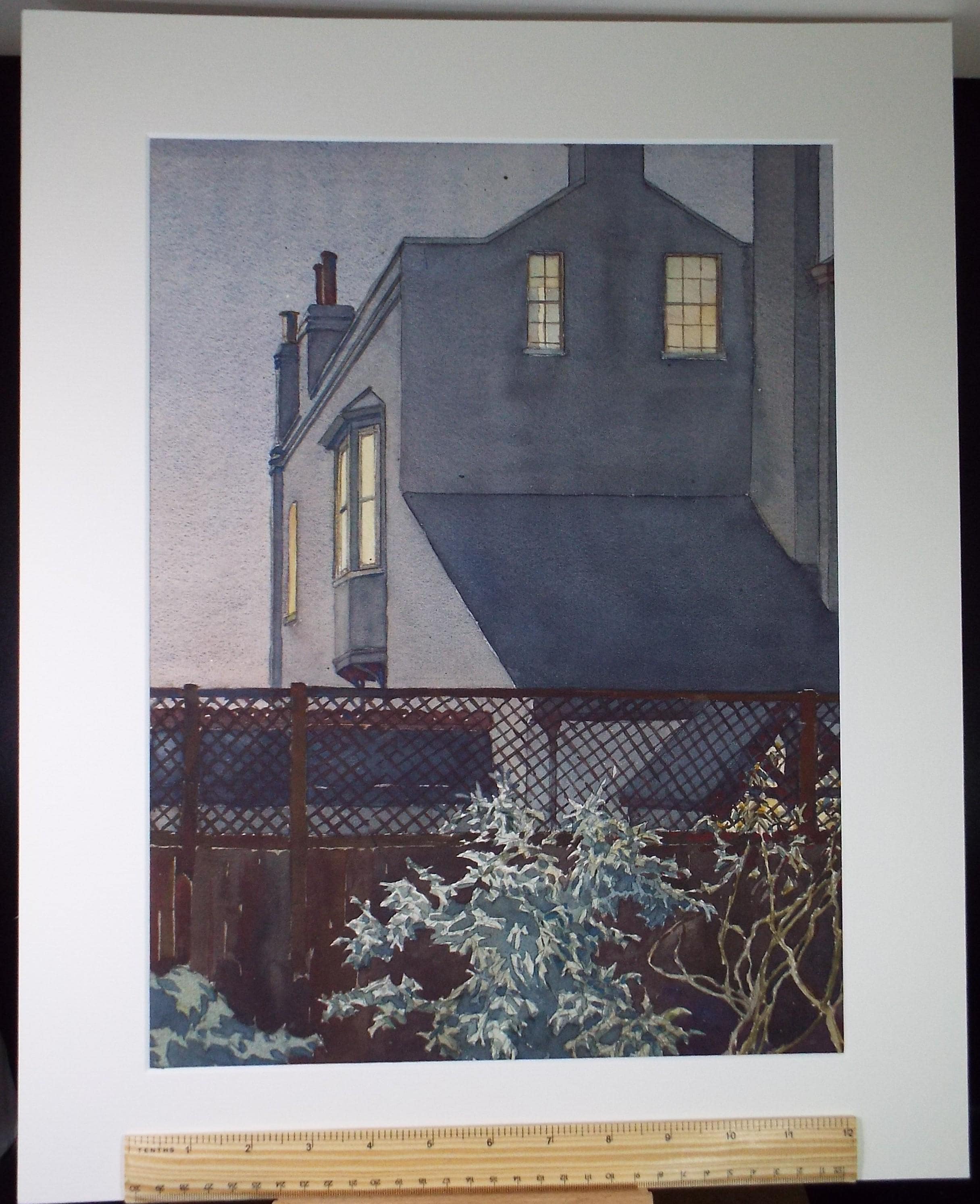 Original Watercolour, 'Leicester Rd, Croydon', Henry Potter Stevens (1875-1965) Dated 1930