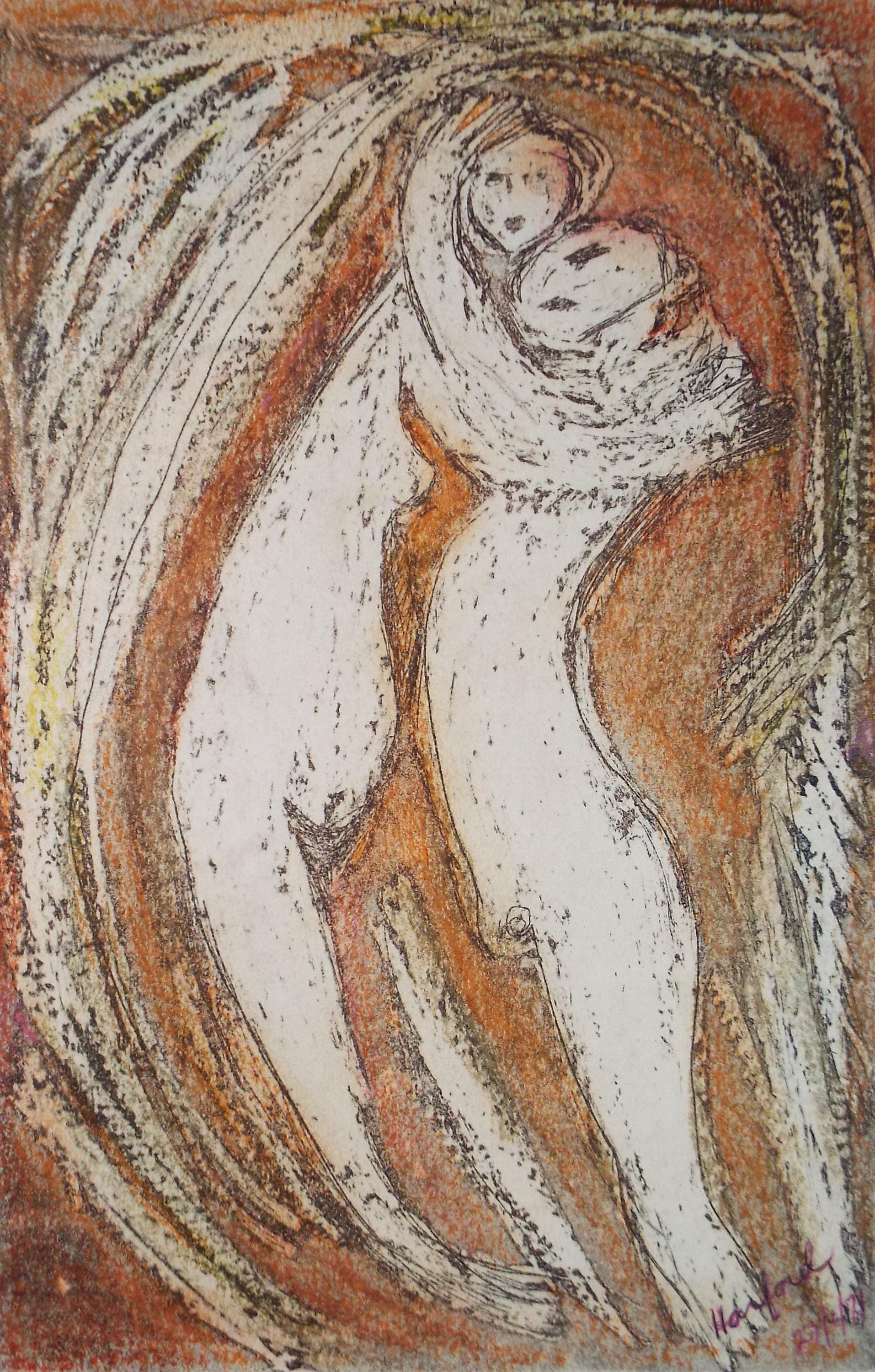 Limited Edition Etching 'Milkwood', Diz Harford, signed and numbered