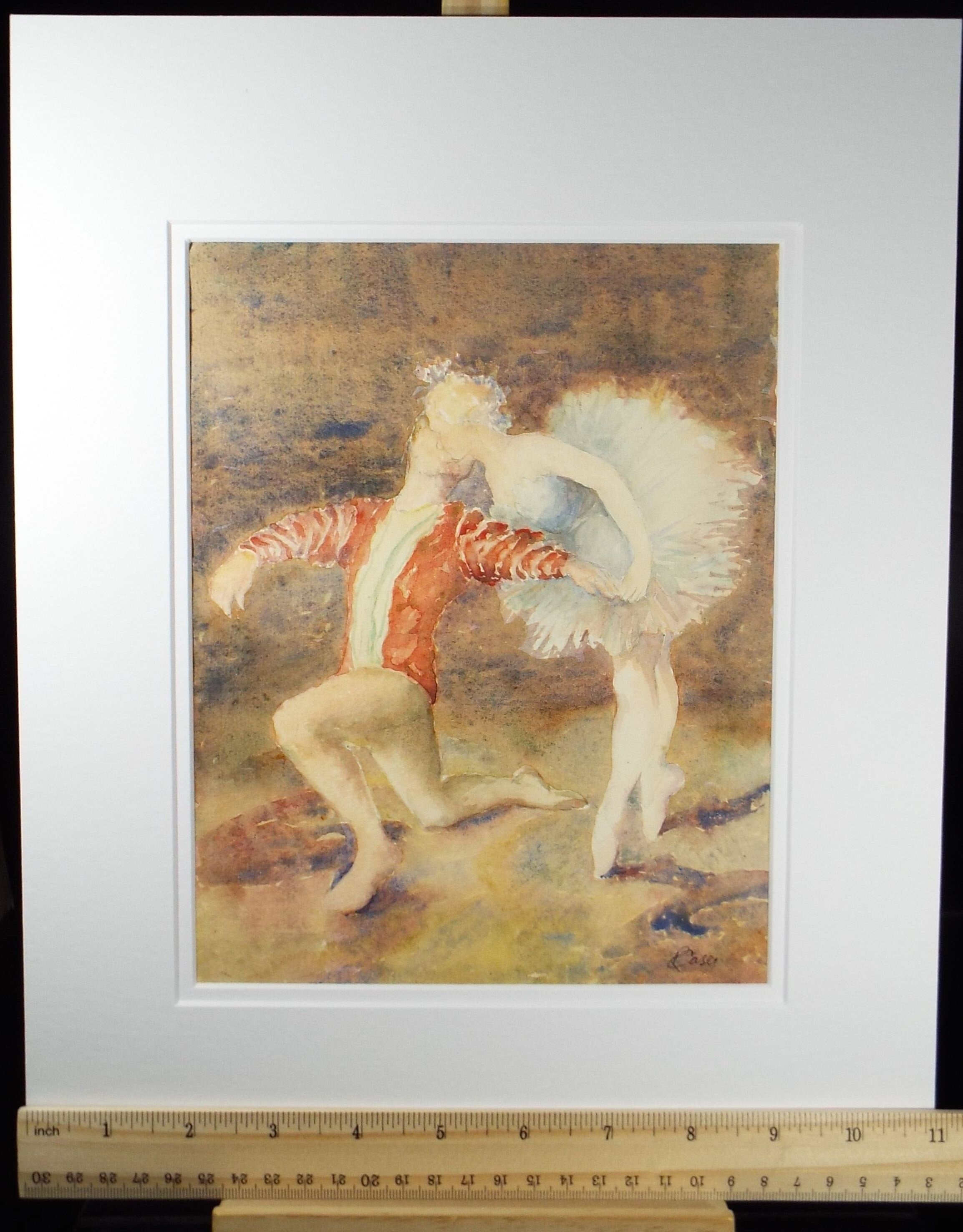 Original Watercolour, 'Romeo & Juliet' c1950's - Robert Case (20th Century British)