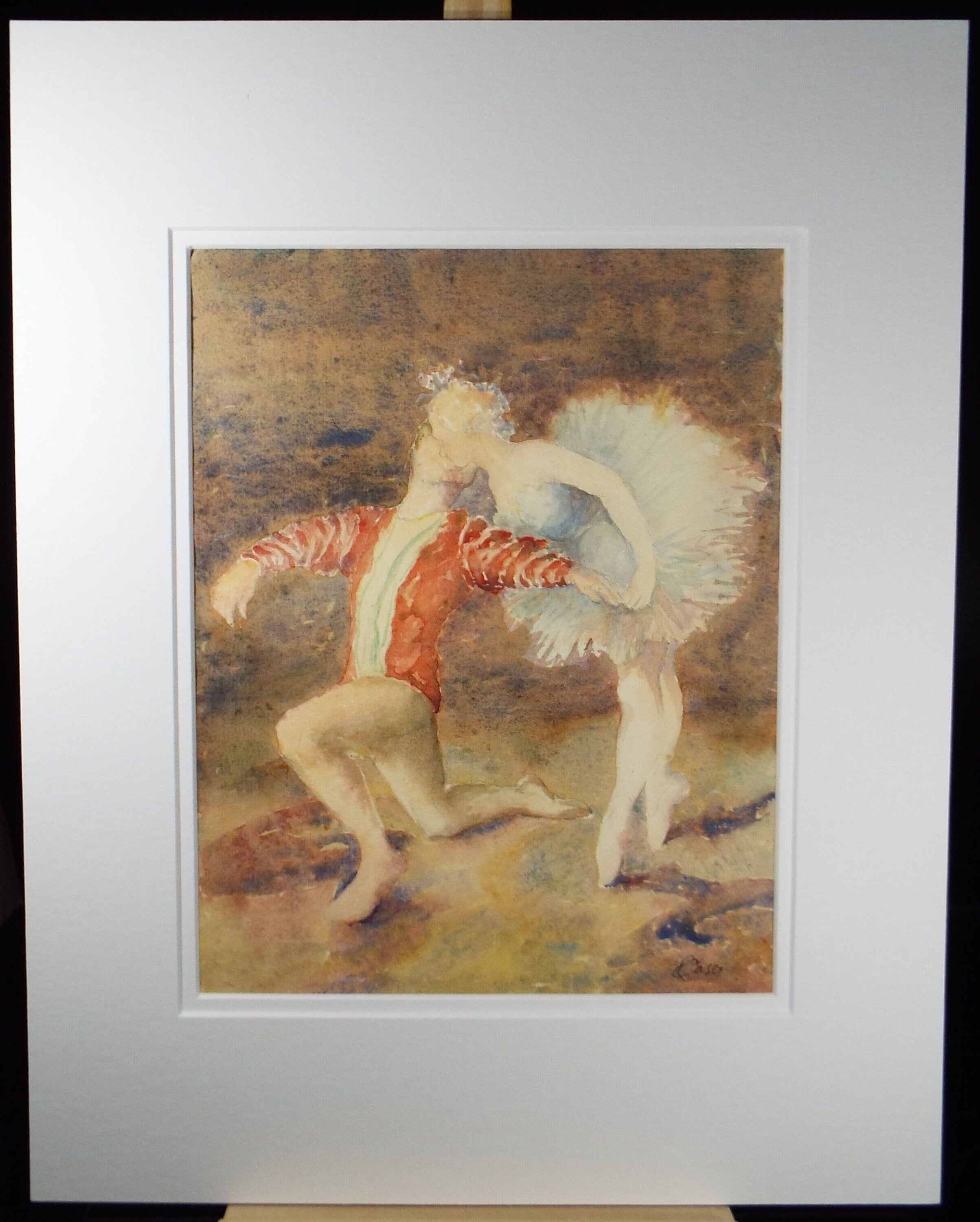 Original Watercolour, 'Romeo & Juliet' c1950's - Robert Case (20th Century British)